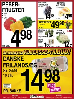 Abc Lavpris Tilbudsavis gyldig fra 16.07.2025 | Side: 2 | Produkter: Salat, Peber, Honning, Vindruer