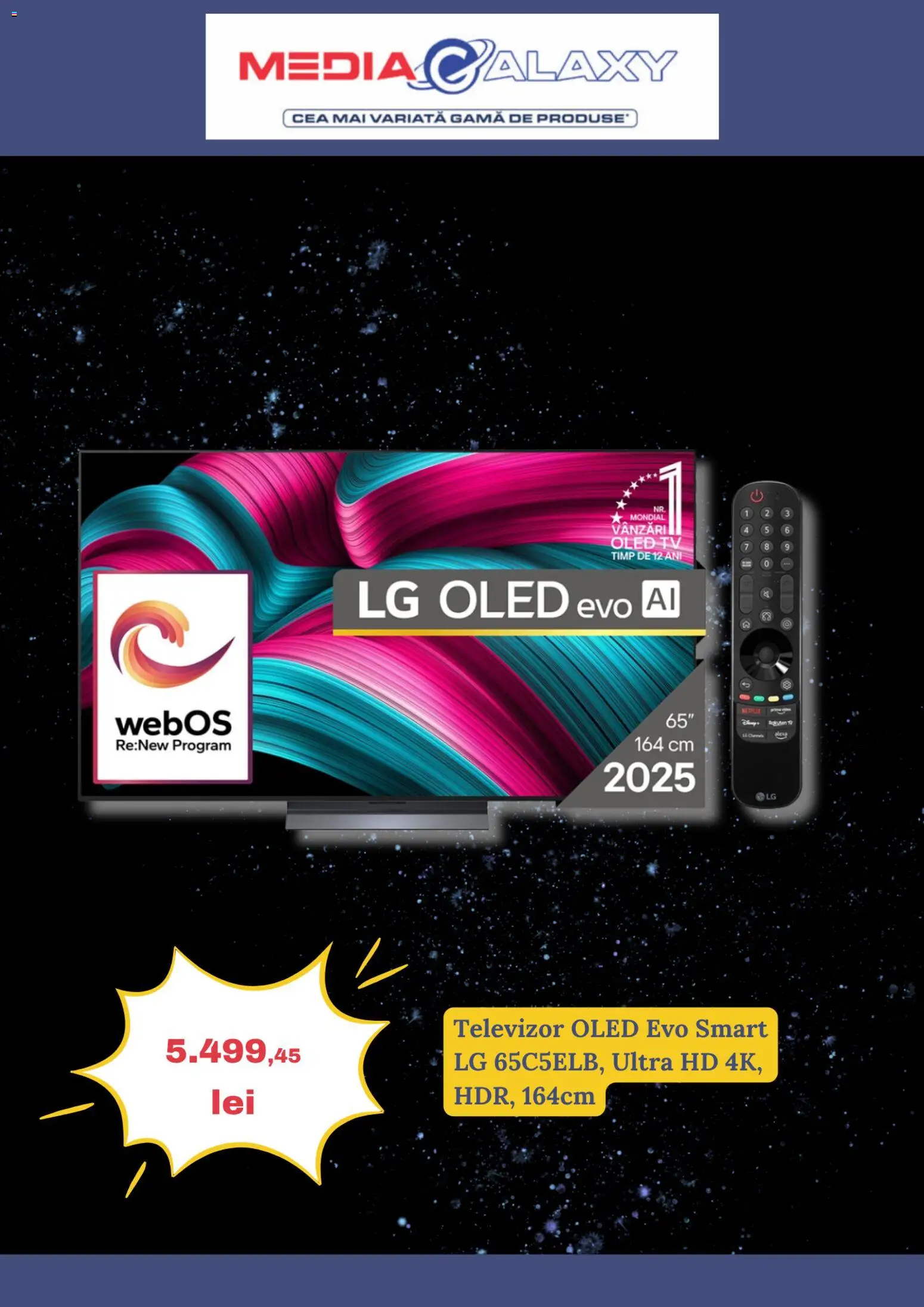 Noul catalog Media Galaxy – valabil de la 06.11.2025 | Pagină: 5 | Produse: Televizor