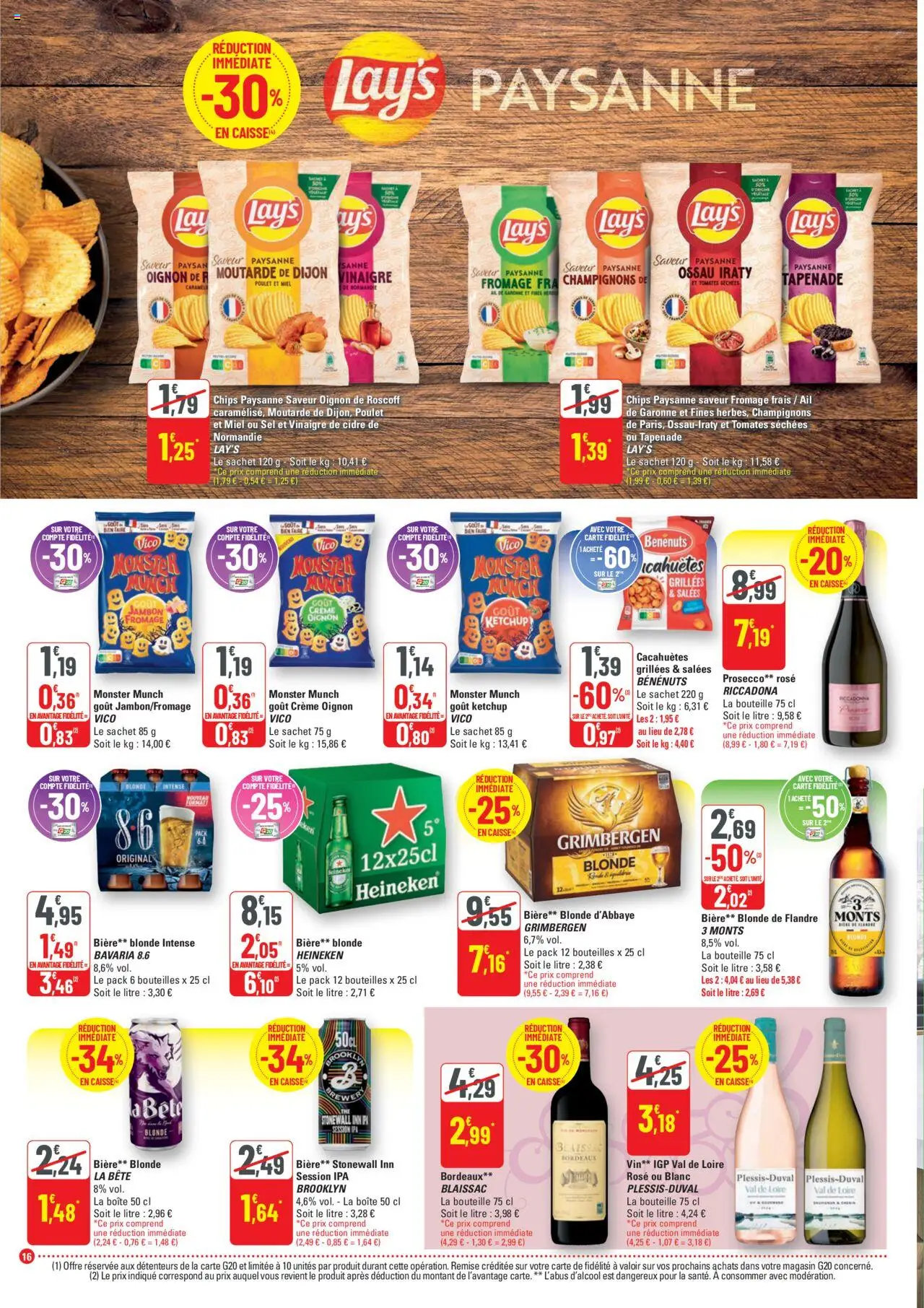 {H1} | Page: 16 | Produits: Miel, Sel, Prosecco, Tomates