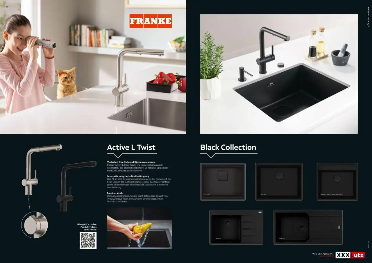 XXXLutz - Die neuen Küchentrends gültig ab 01.08.2025 | Seite: 75 | Produkte: Wasser