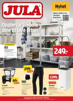 Forhåndsvisning av Jula kundeavis gyldig fra 04.09.2025