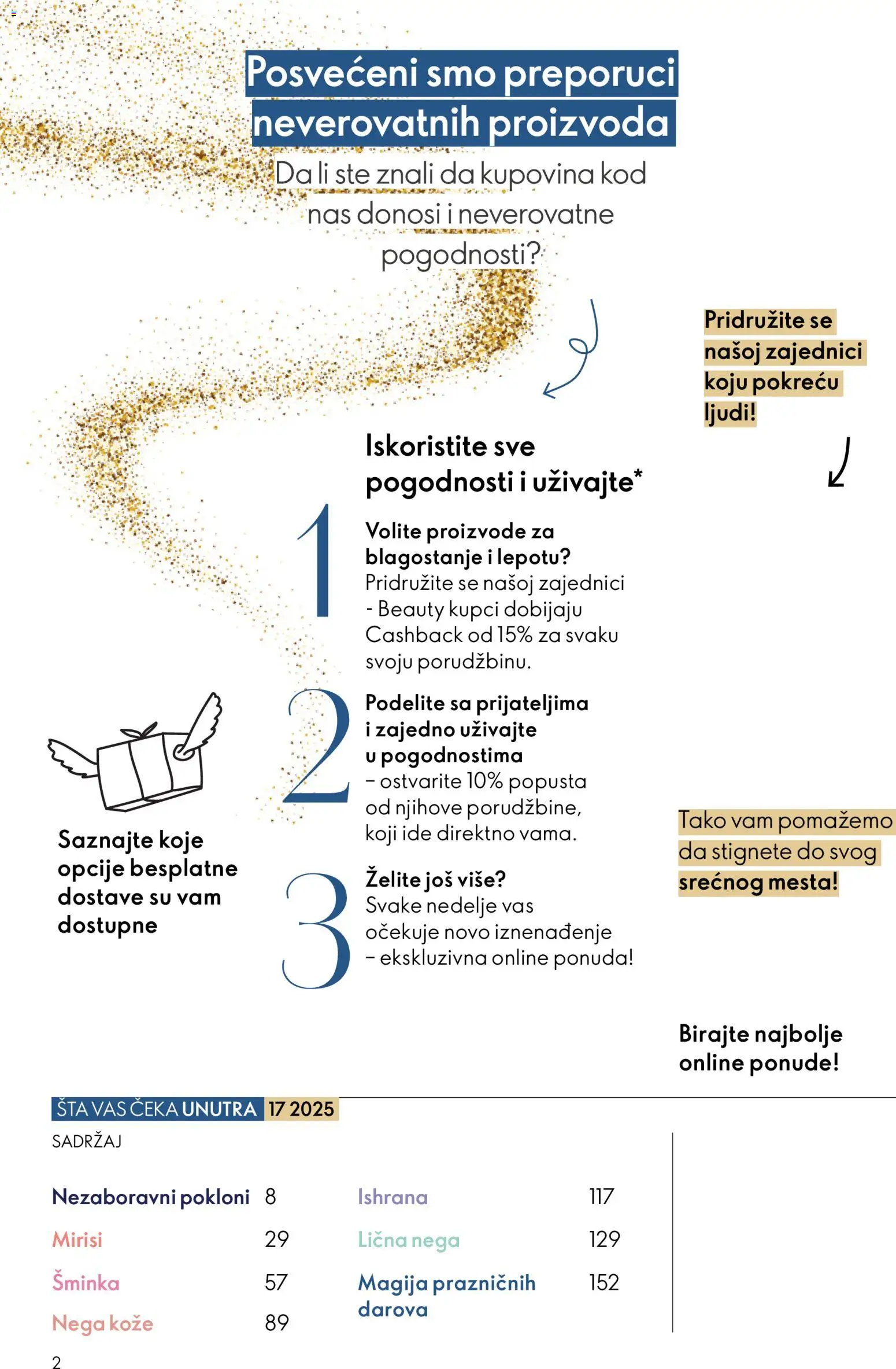 Oriflame katalog - važi od 10.12.2025 | Strana: 2 | Proizvode: Šminka