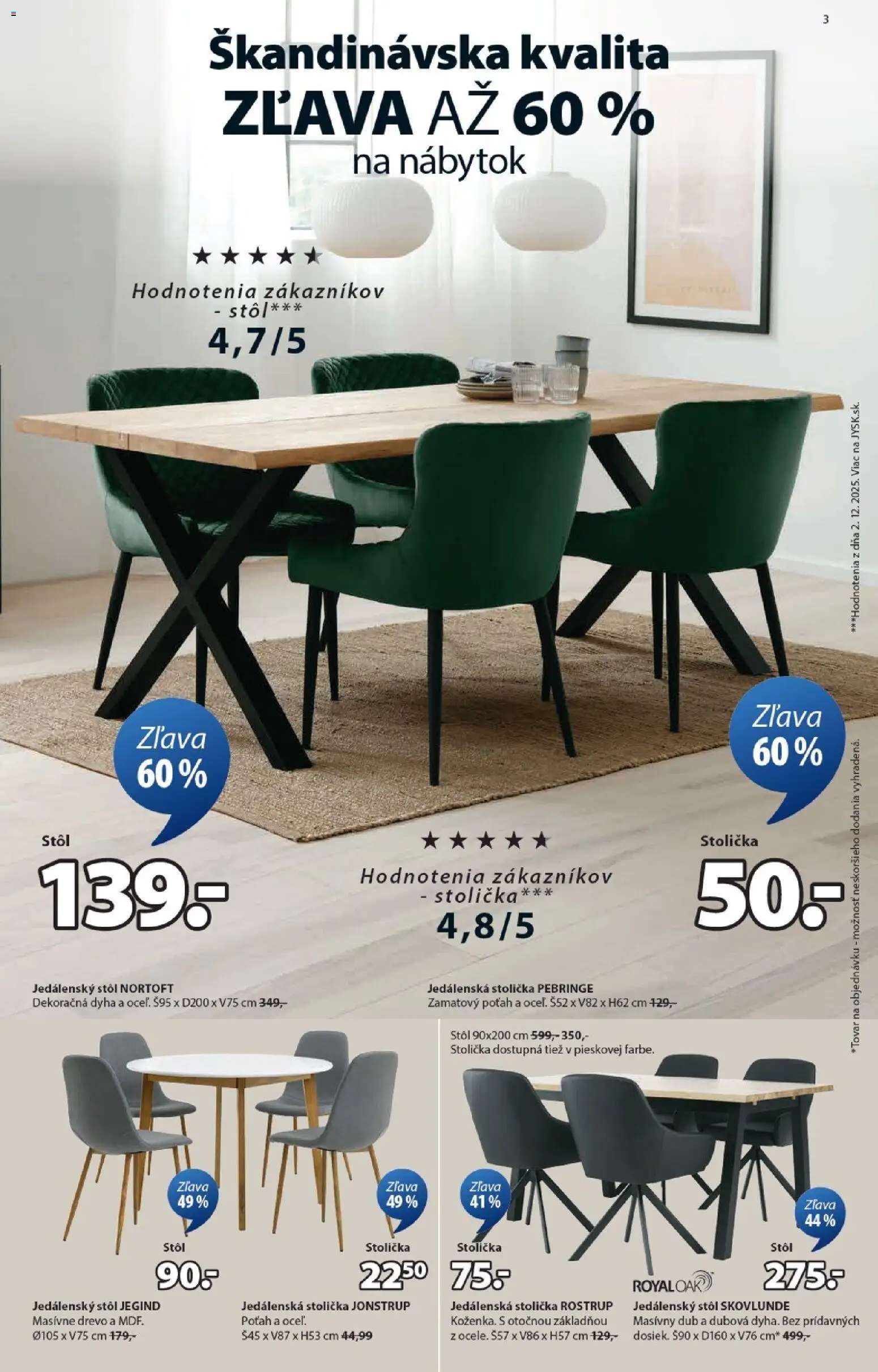 Nové JYSK akcie – leták je platný od 04.02.2026 | Strana: 3