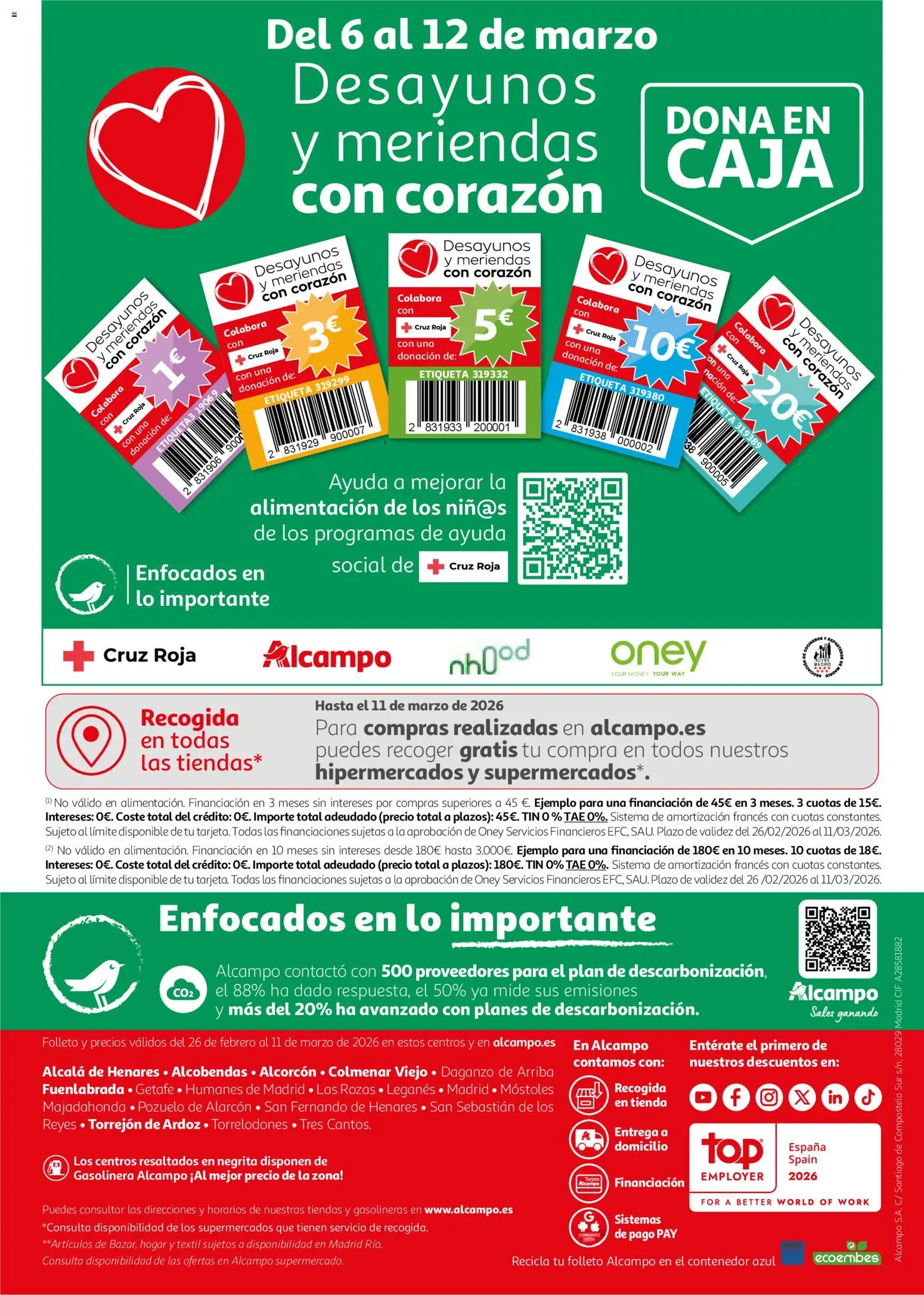 Alcampo - HG Madrid Unificado │ válido desde el 26.02.2026 | Página: 38 | Productos: Caja