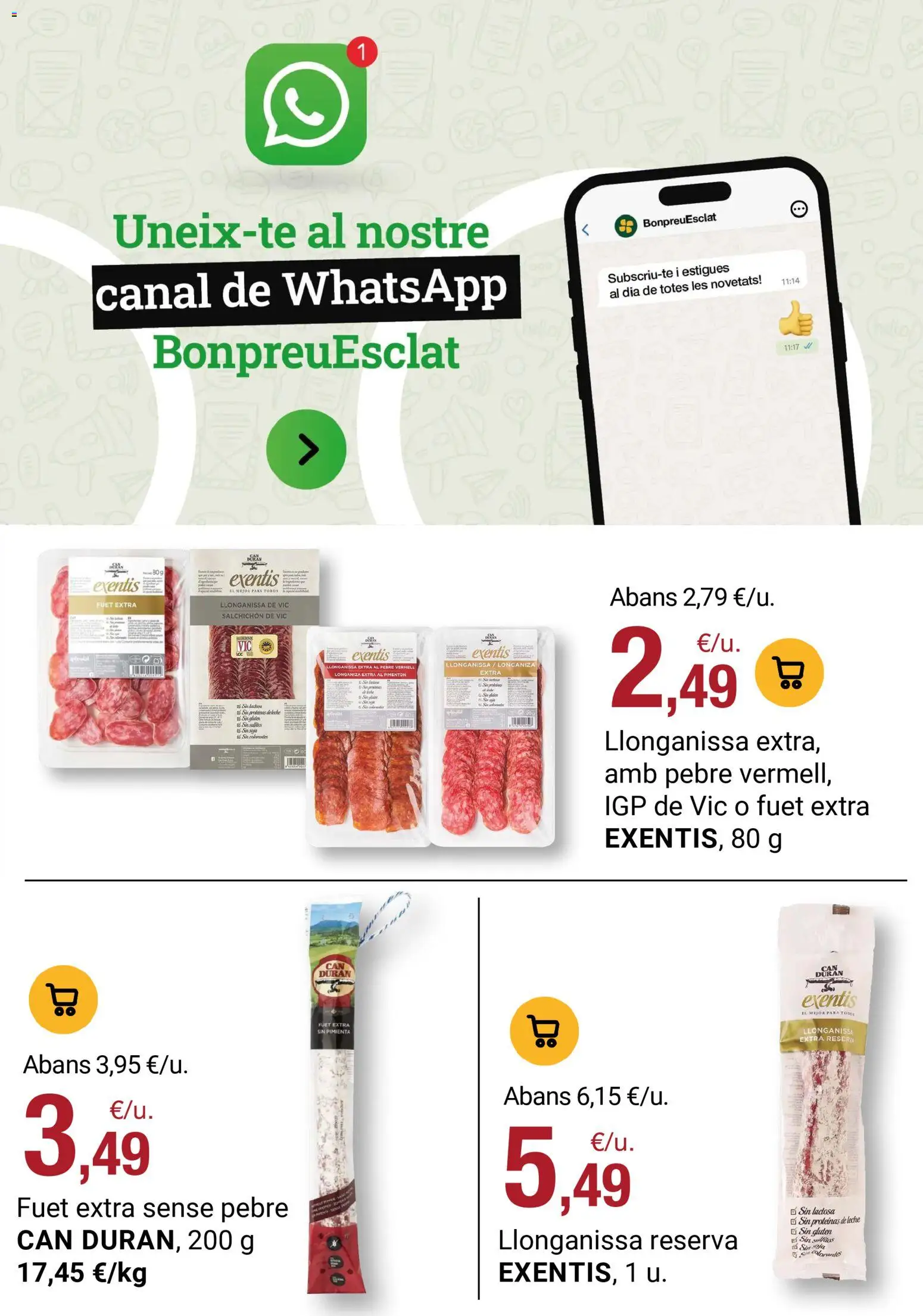 Bonpreu folleto │ válido desde el 03.03.2026 | Página: 79 | Productos: Leche, Longaniza