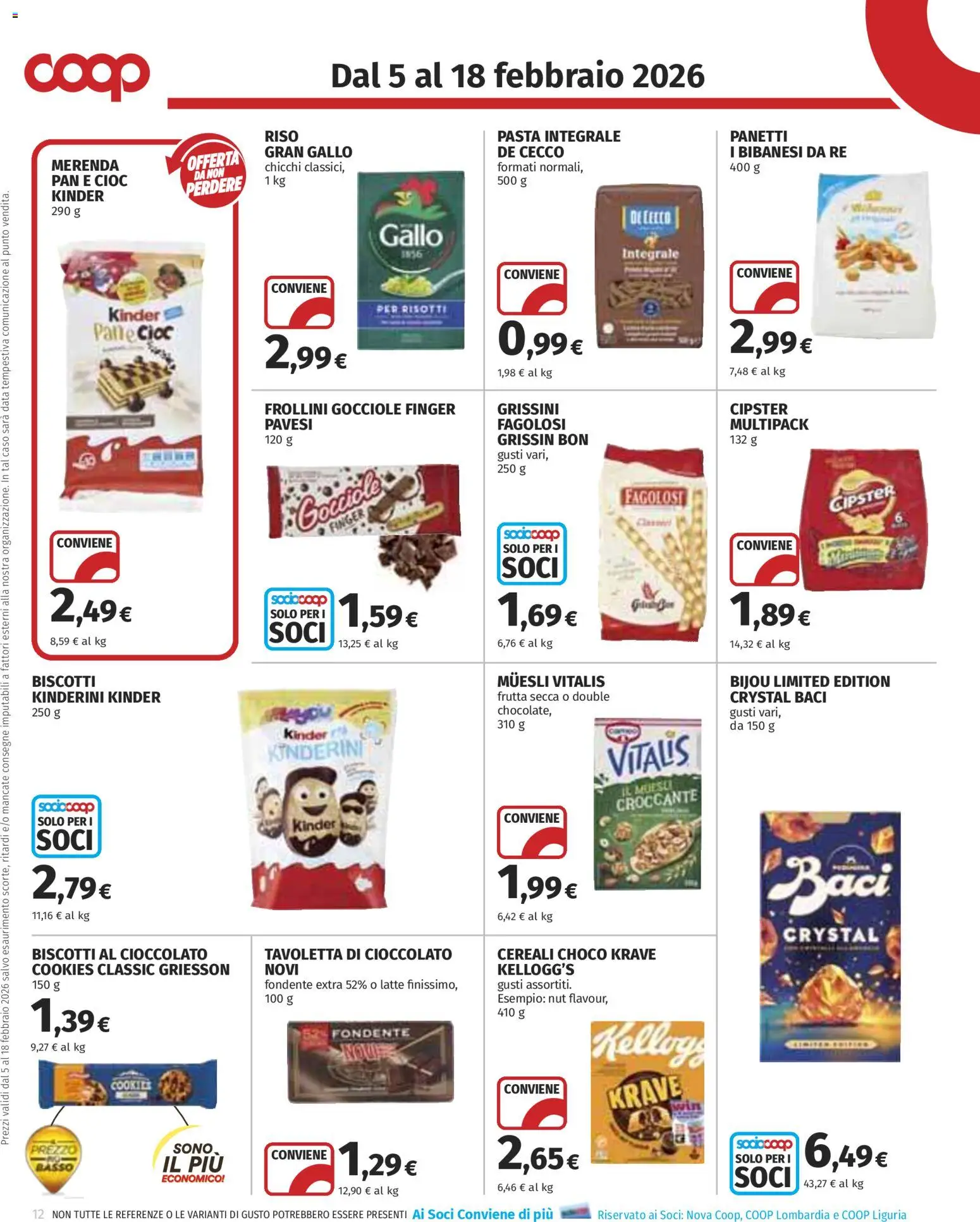 Volantino COOP del 05.02.2026 | Pagina: 12