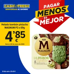 Vista previa Cash Fresh folleto válido desde el 06.03.2026 | Página: 6 | Productos: Helado bombón, Chocolate, Helado