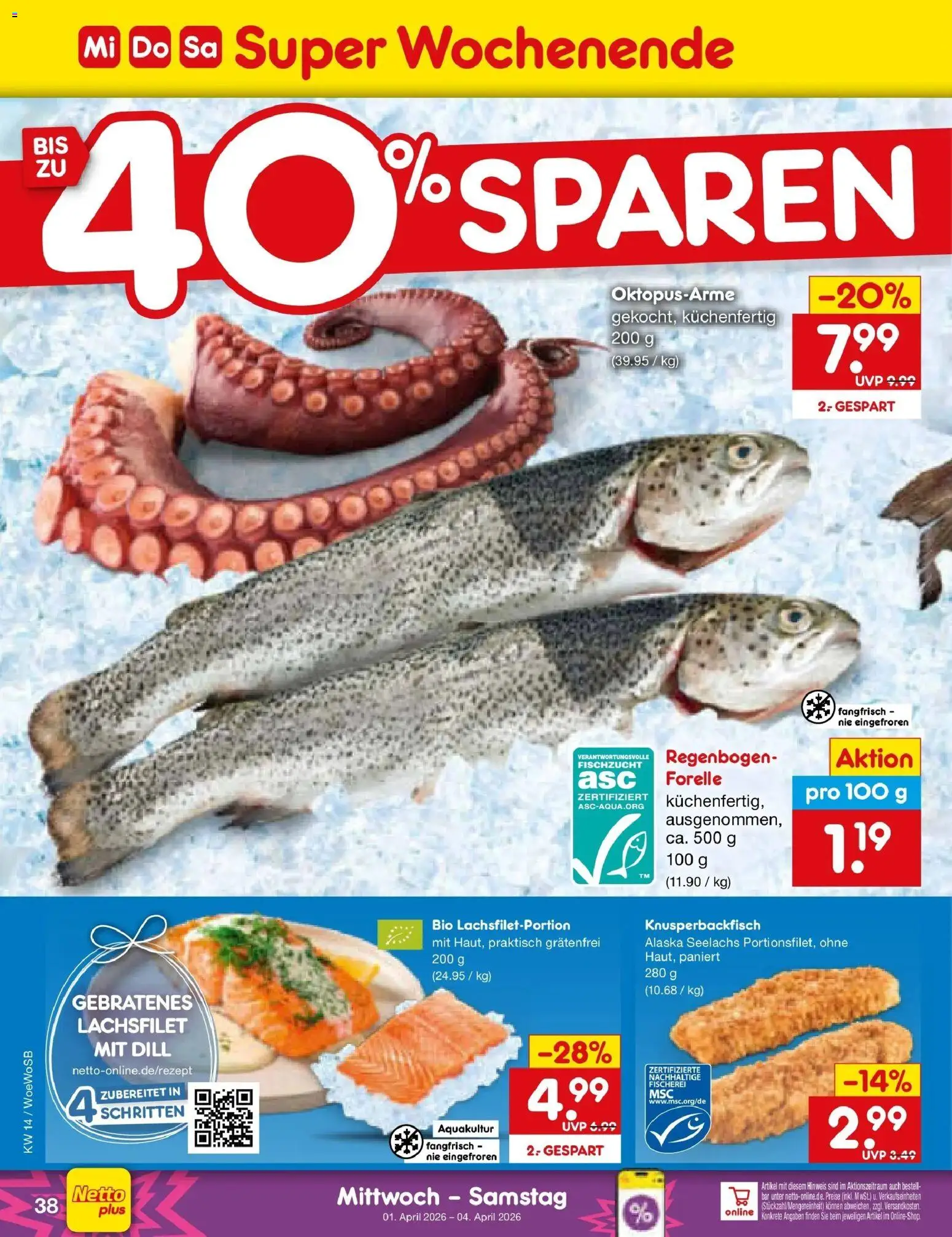 Netto Marken-Discount Prospekt Mannheim	 – gültig ab 30.03.2026 | Seite: 52 | Produkte: Dill