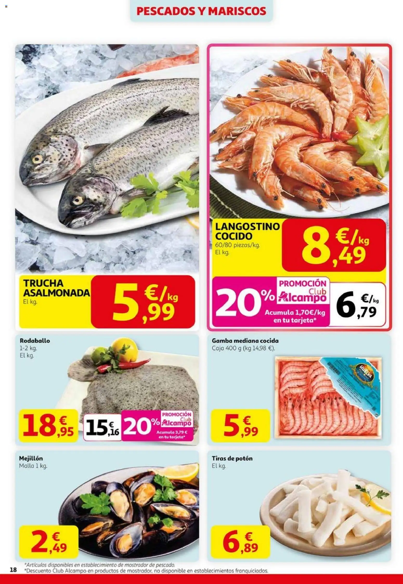 Alcampo - Black Friday │ válido desde el 06.11.2025 | Página: 18 | Productos: Caja, Langostino, Gamba