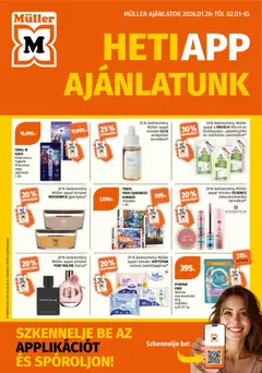 Müller Akciós újság - amely érvényes a következő dátumtól: 26.01.2026