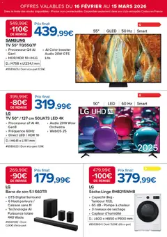 Costco - Prévisualisation de Costco catalogue valide à partir de 16.02.2026 | Page: 11 | Produits: Audio, Barre de son