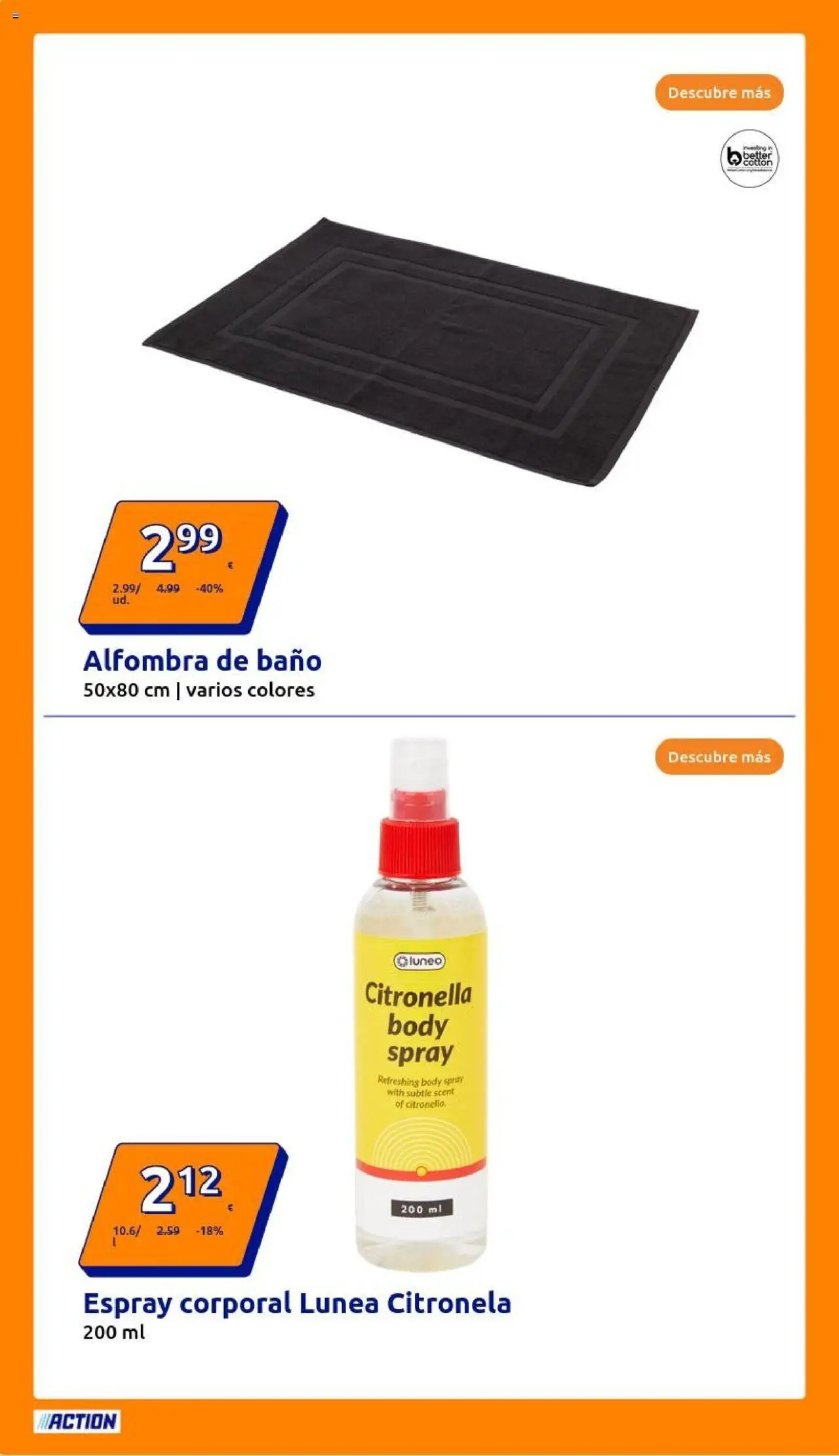 Action - Action ES week 26 2025 │ válido desde el 25.06.2025 | Página: 14 | Productos: Body, Baño, Alfombra