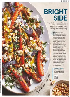 Preview of Tesco - Tesco Magazine February 2026 valid from 01.02.2026 | Page: 65 | Products: Table, Feta, Cake