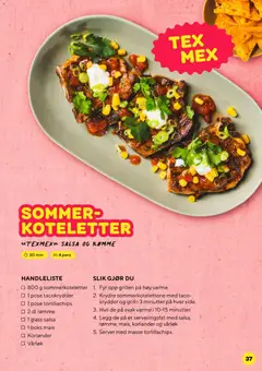 Forhåndsvisning av Grillfest hos Bunnpris gyldig fra 25.04.2026 | Side: 38 | Produkter: Rømme, Grill, Миска, Koriander