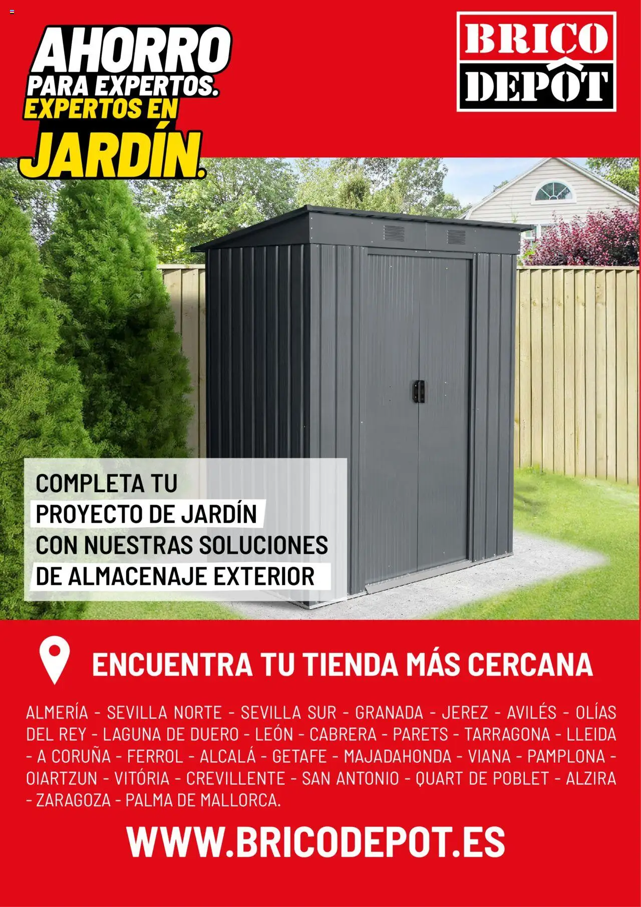 Brico Depôt Jardín │ válido desde el 25.04.2025 | Página: 70 | Productos: Almacenaje