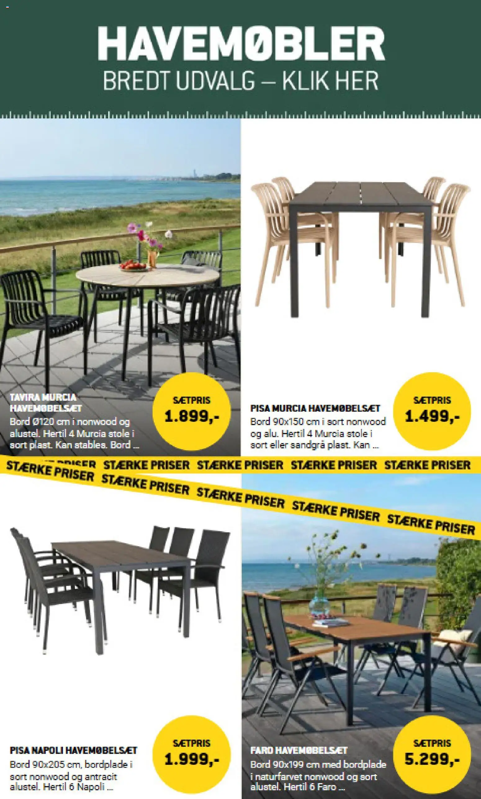 XL-BYG tilbudsavis – gyldig fra 27.02.2026 | Side: 15 | Produkter: Bord, Havemøbler