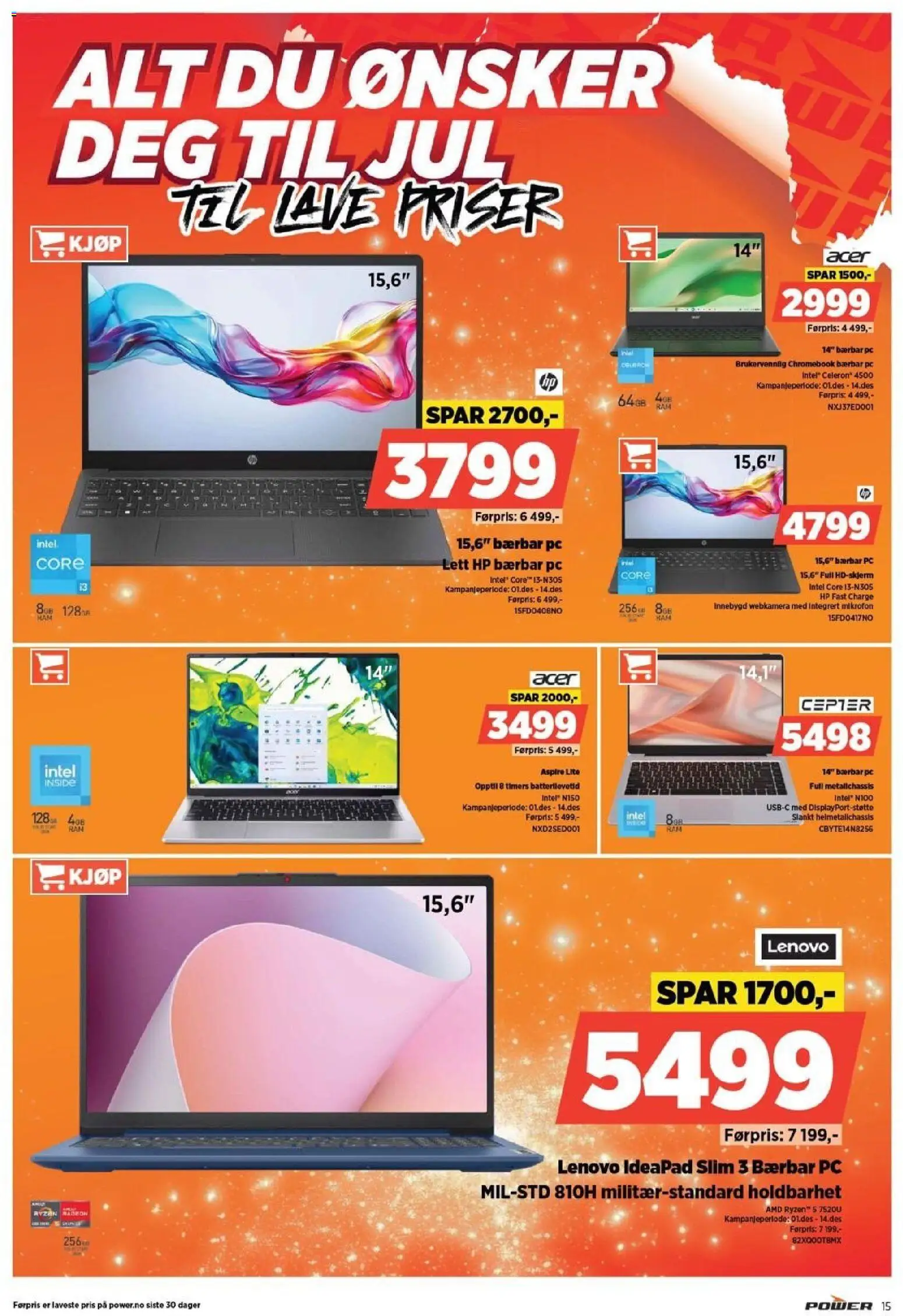 {H1} | Side: 15 | Produkter: Pc, Thon en boite, Mikrofon