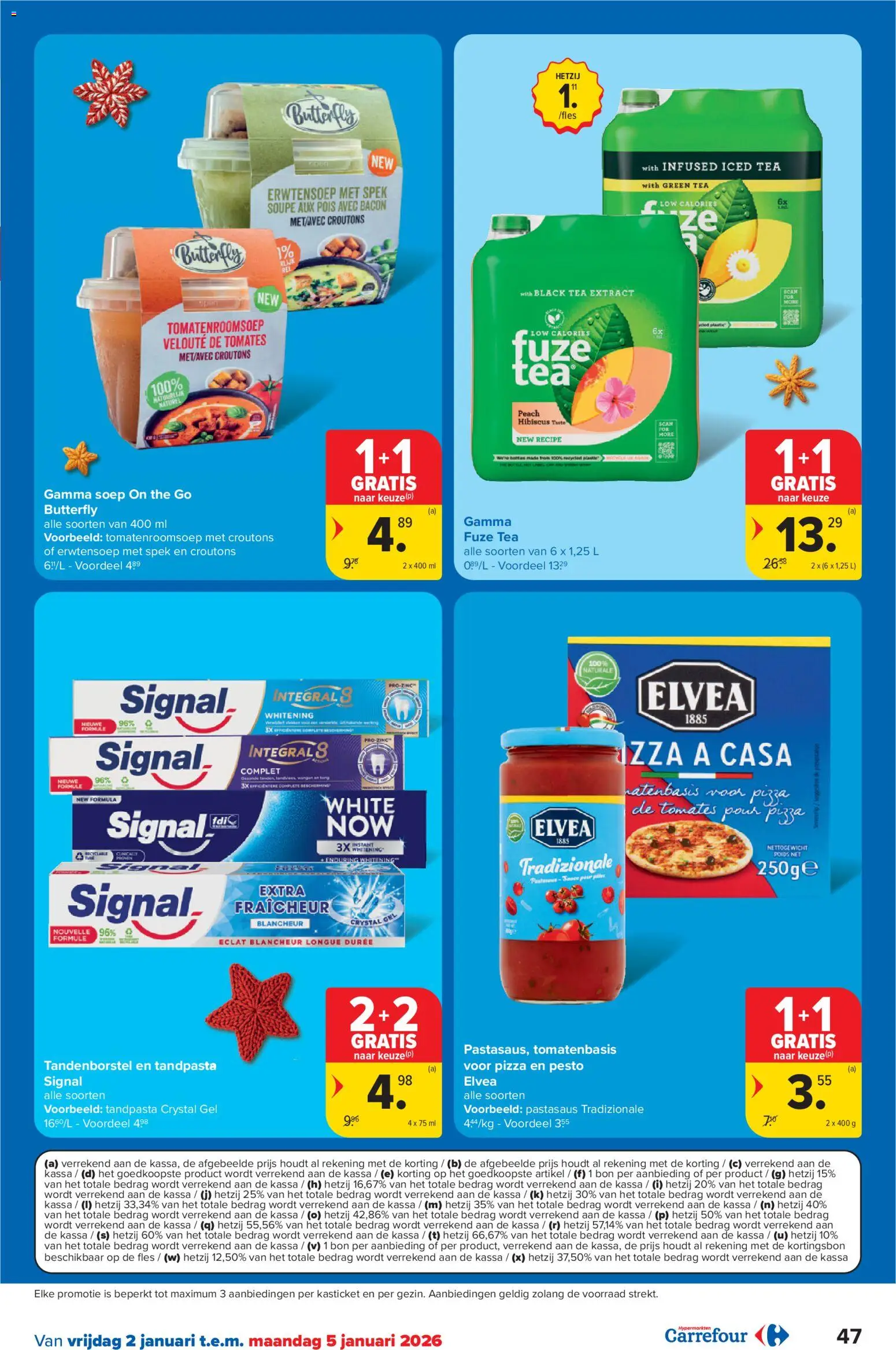 {H1} | Pagina: 47 | Producten: Pizza, Bacon, Gel, Tandpasta