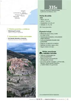 Vista previa Viajes El Corte Inglés Rutas Culturales de la Comunidad de Madrid válido desde el 01.04.2026 | Página: 63