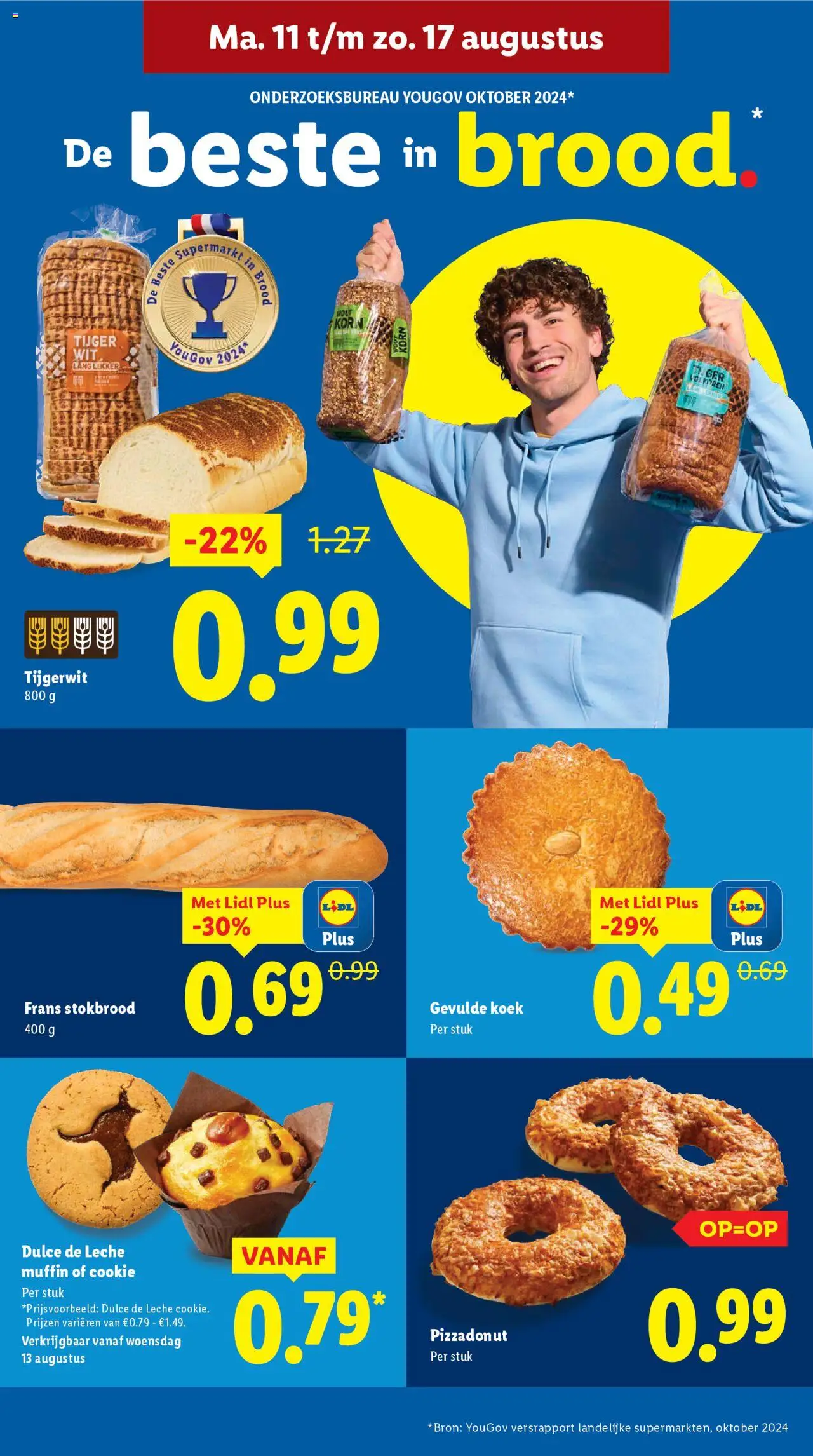  | Pagina: 9 | Producten: Brood, Muffin, Baguette, Stokbrood