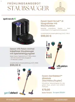 Dyson Prospekt 	 ab 10.03.2026 gültig | Seite: 2 | Produkte: Dyson, Staubsauger