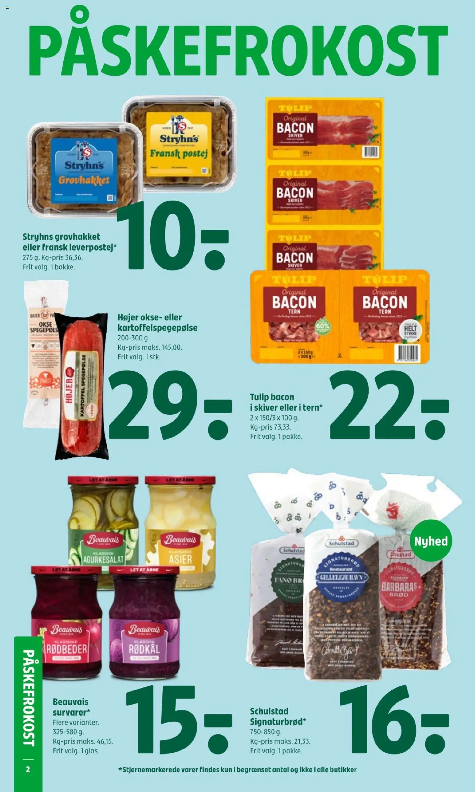 Coop 365 tilbudsavis – gyldig fra 19.03.2026 | Side: 4 | Produkter: Paté, Brød, Rødbeder, Rødkål