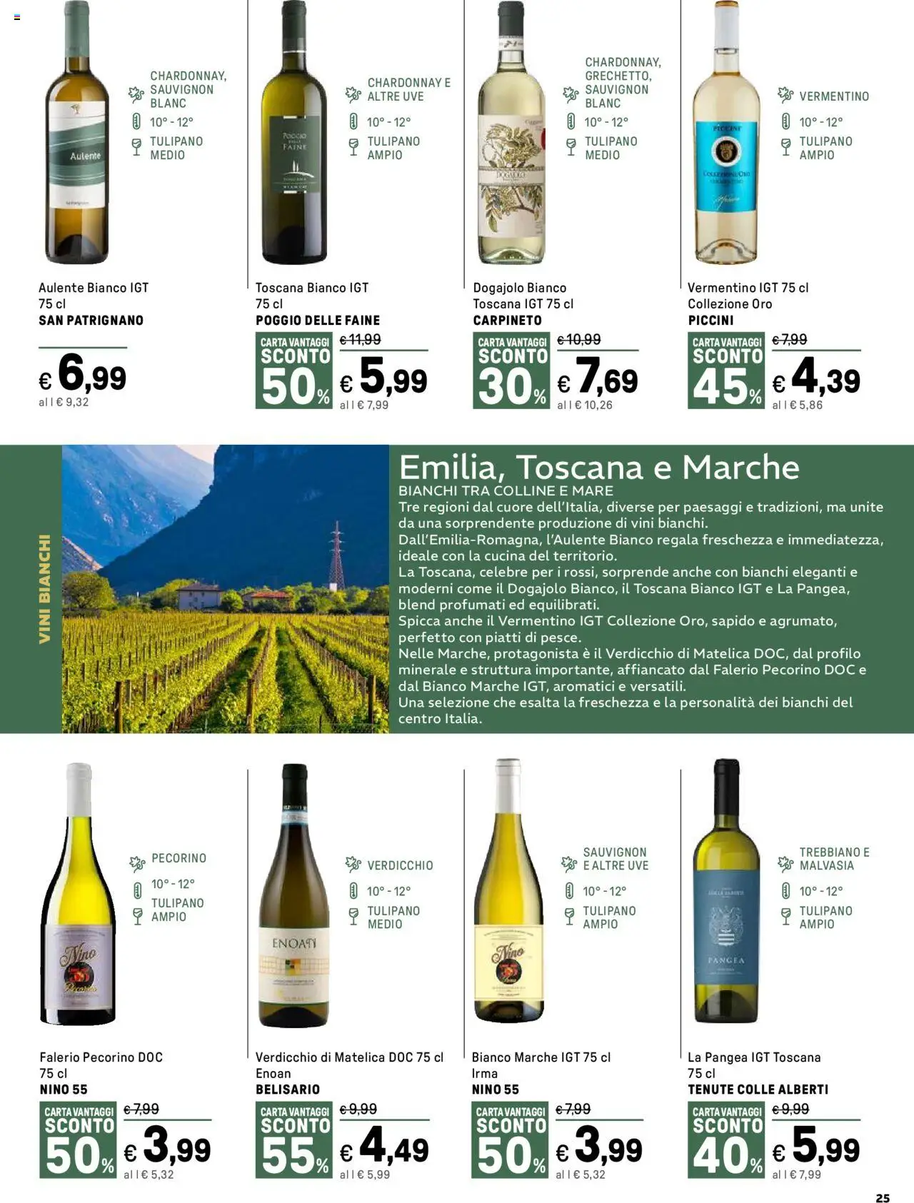Volantino Iper del 13.10.2025 | Pagina: 25 | Prodotti: Vino, Pecorino