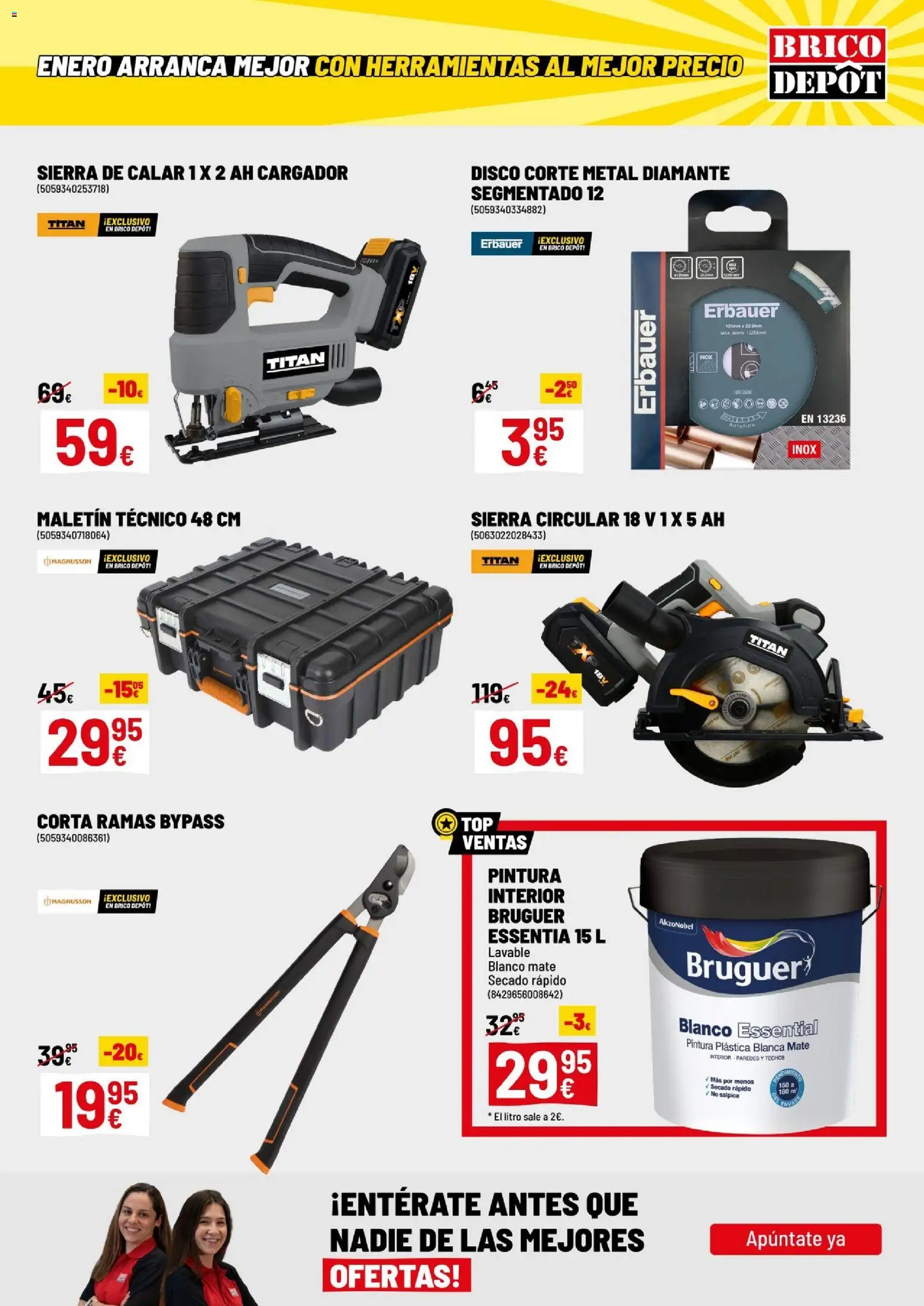 Brico Depôt folleto │ válido desde el 02.01.2026 | Página: 7 | Productos: Pintura plástica, Disco