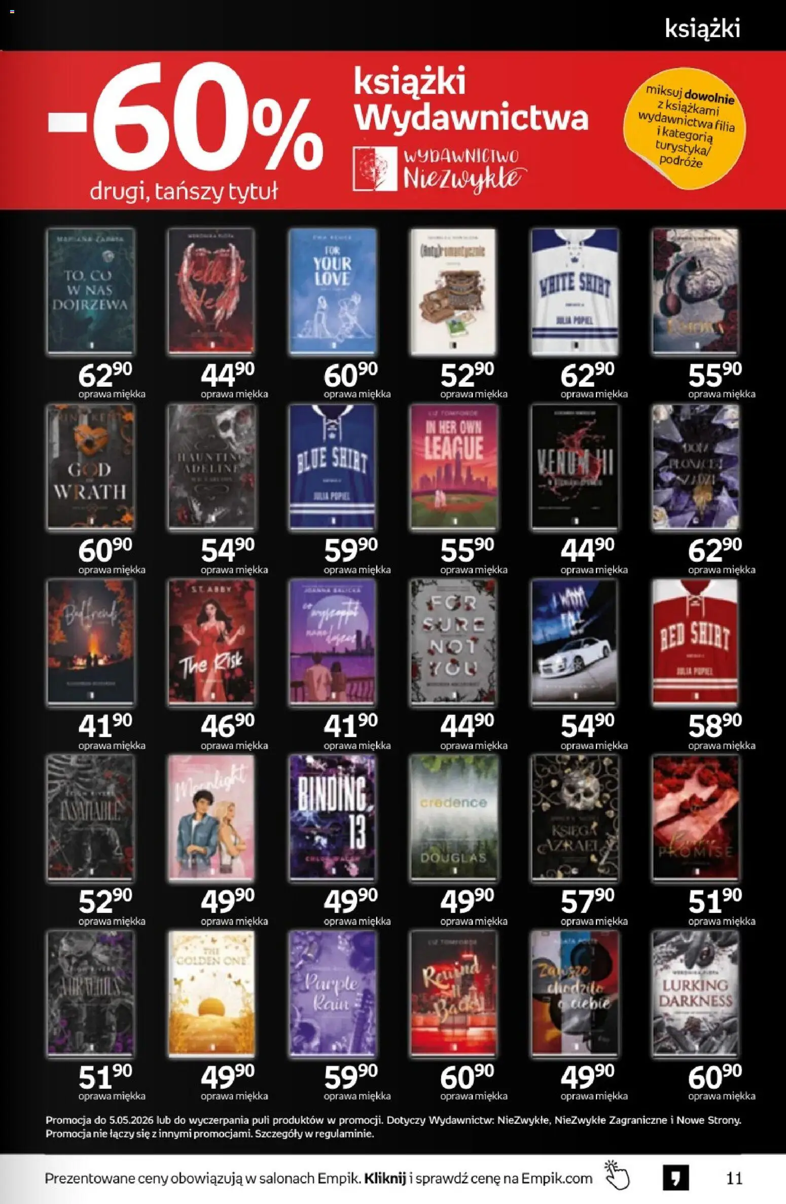 Empik promocje od 22.04.2026 | Strona: 11 | Produkty: Książki