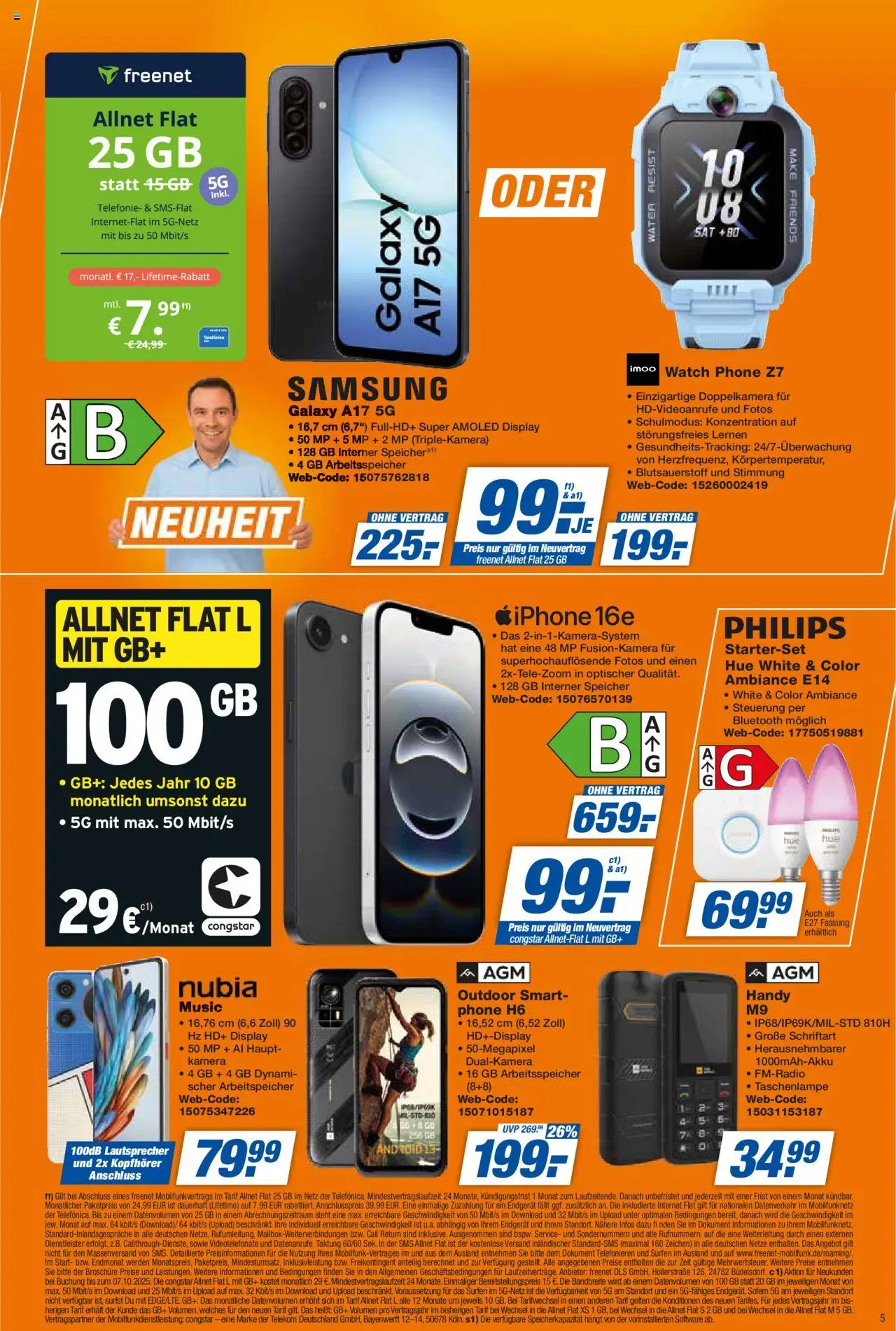 Expert Prospekt 	 – gültig ab 05.09.2025 | Seite: 5 | Produkte: Philips, Samsung, Iphone, Kopfhörer