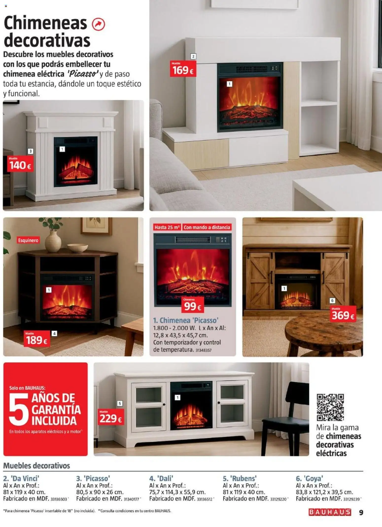 Bauhaus folleto │ válido desde el 17.11.2025 | Página: 9 | Productos: Muebles