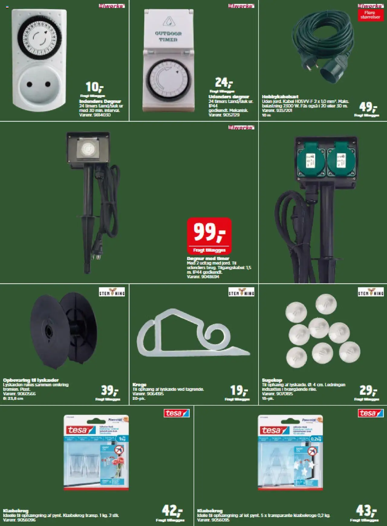 Jem & fix tilbudsavis – gyldig fra 17.10.2025 | Side: 39 | Produkter: Ur, Kabel