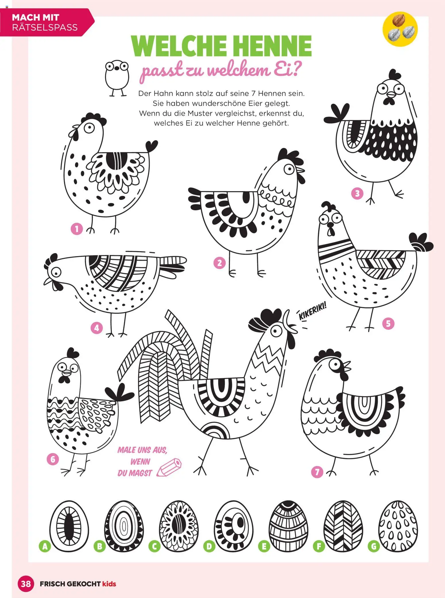 Billa Frisch Gekocht Kids gültig ab 01.03.2026 | Seite: 38 | Produkte: Eier