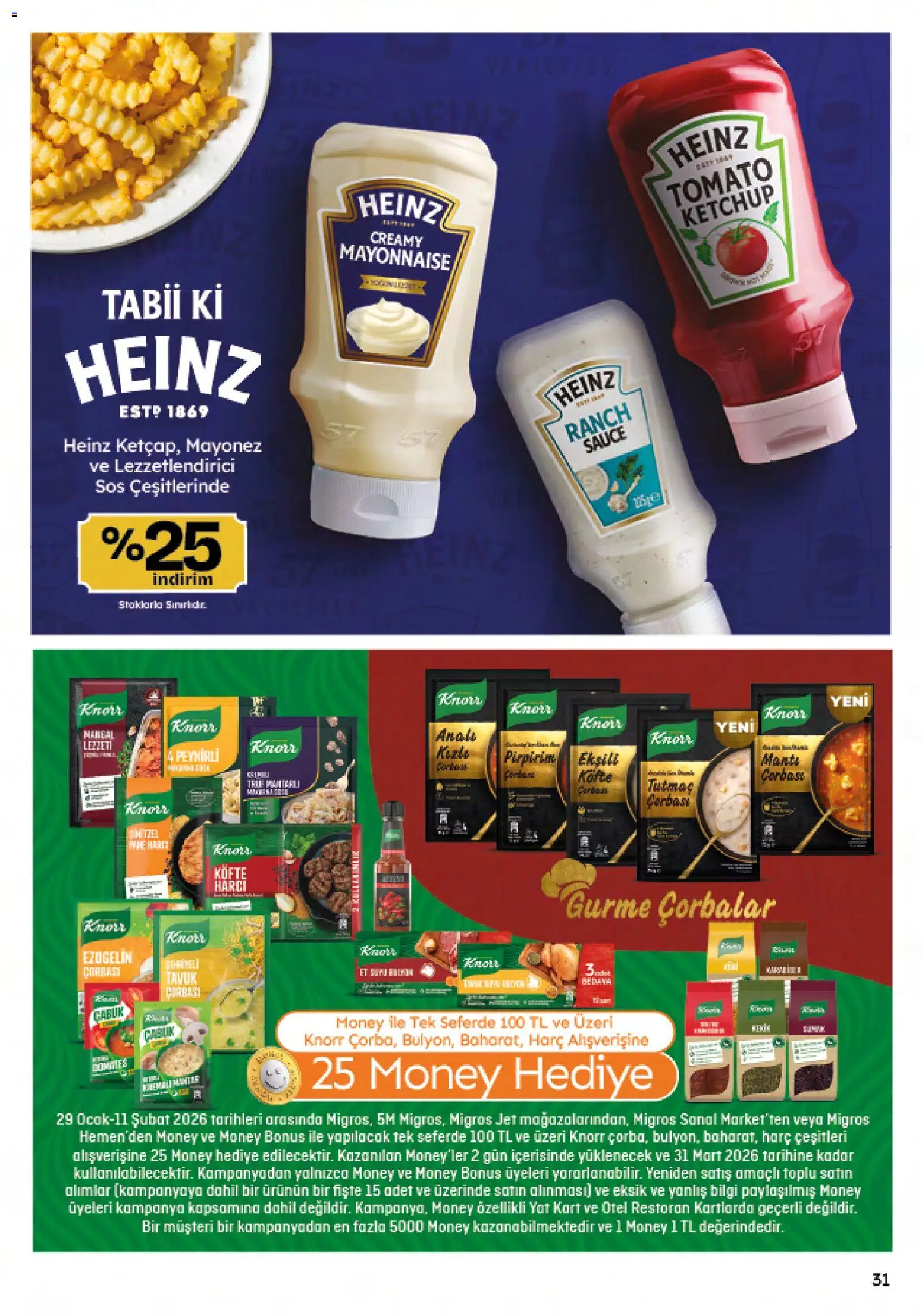 Migros Katalog - Migroskop - 29.01.2026 tarihinden itibaren geçerlidir | Sayfa: 31