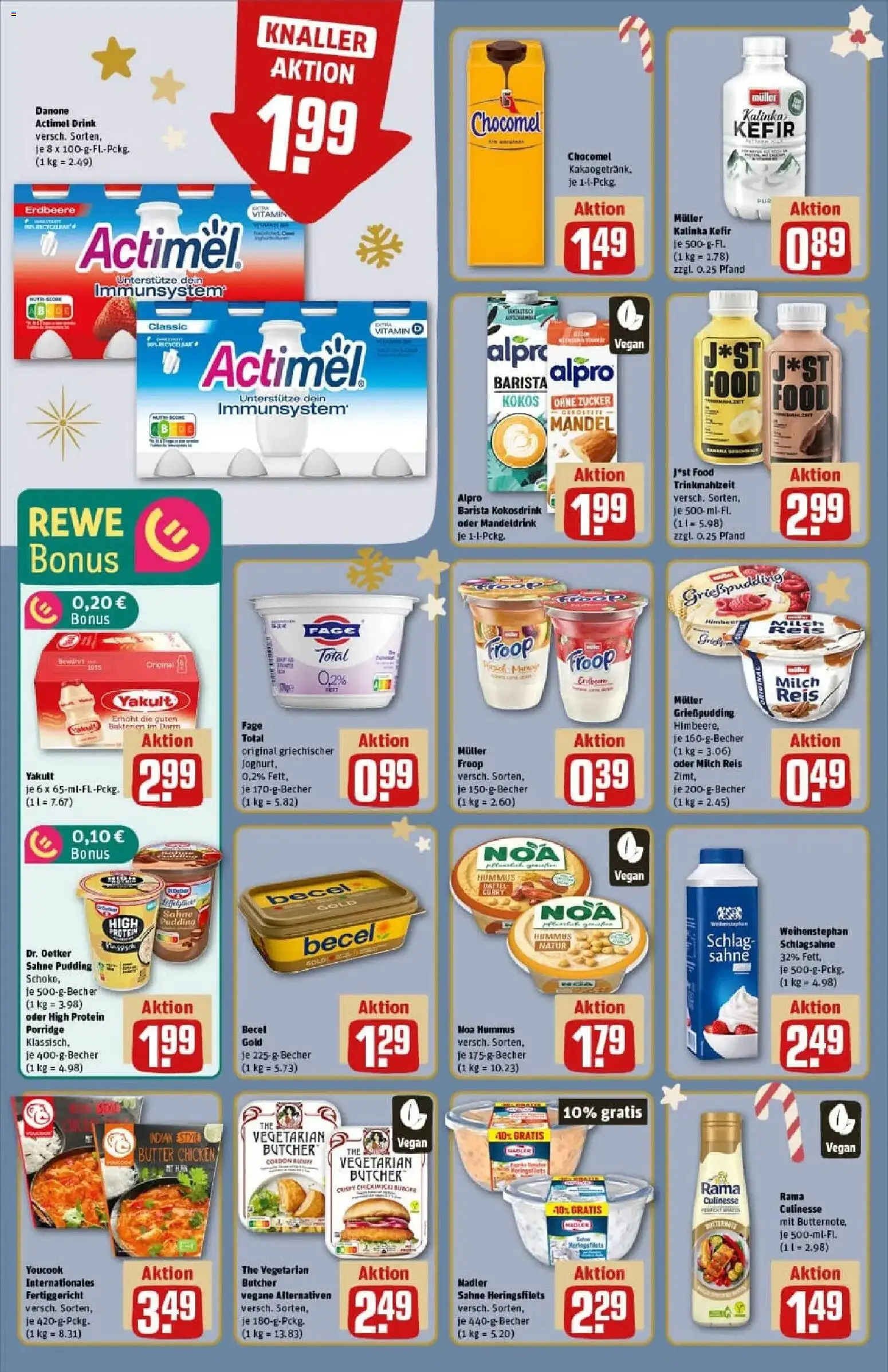 Rewe prospekt Walzbachtal	 – gültig ab 23.11.2025 | Seite: 12 | Produkte: Youcook, Rama, Milch, Chocomel
