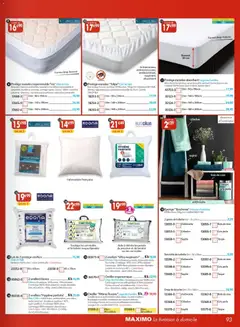 Maximo - Prévisualisation de Maximo catalogue epicerie valide à partir de 24.12.2025 | Page: 93 | Produits: Portefeuille, Matelas, Oreiller, Gants