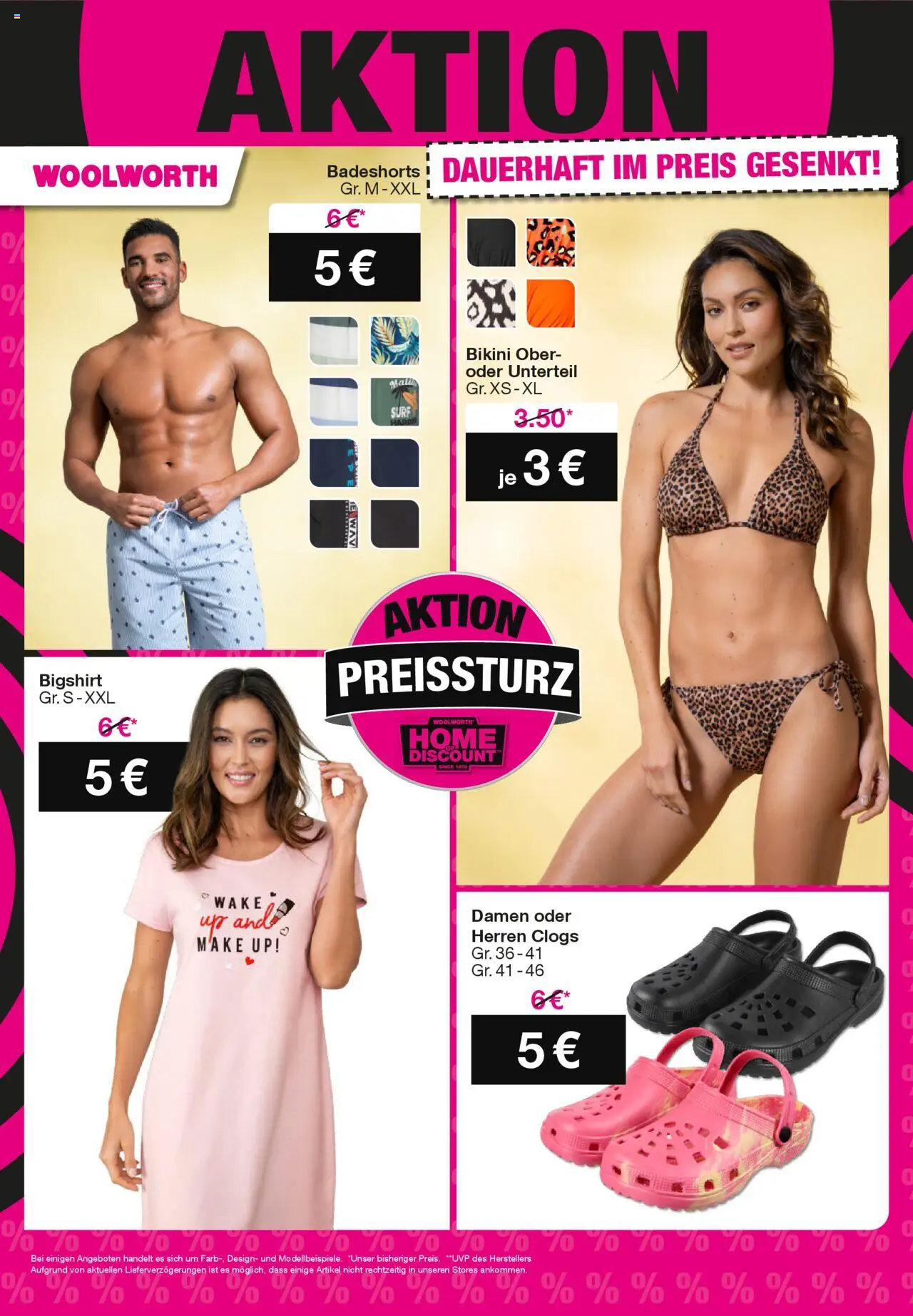 Woolworth Schulprospekt - gültig ab dem 20.08.2025 | Seite: 36 | Produkte: Badeshorts, Bikini