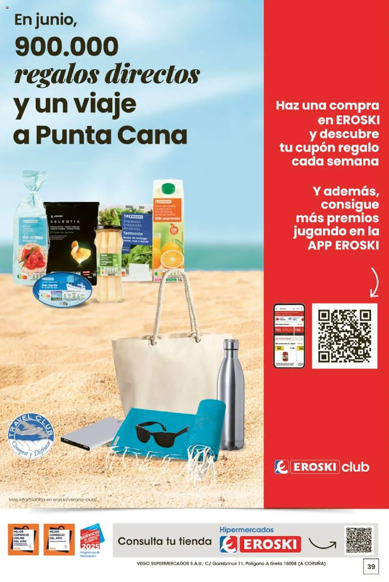 Eroski - Ofertones para conquistarte │ válido desde el 12.06.2025 | Página: 39 | Productos: Paté, Arroz, Ensalada