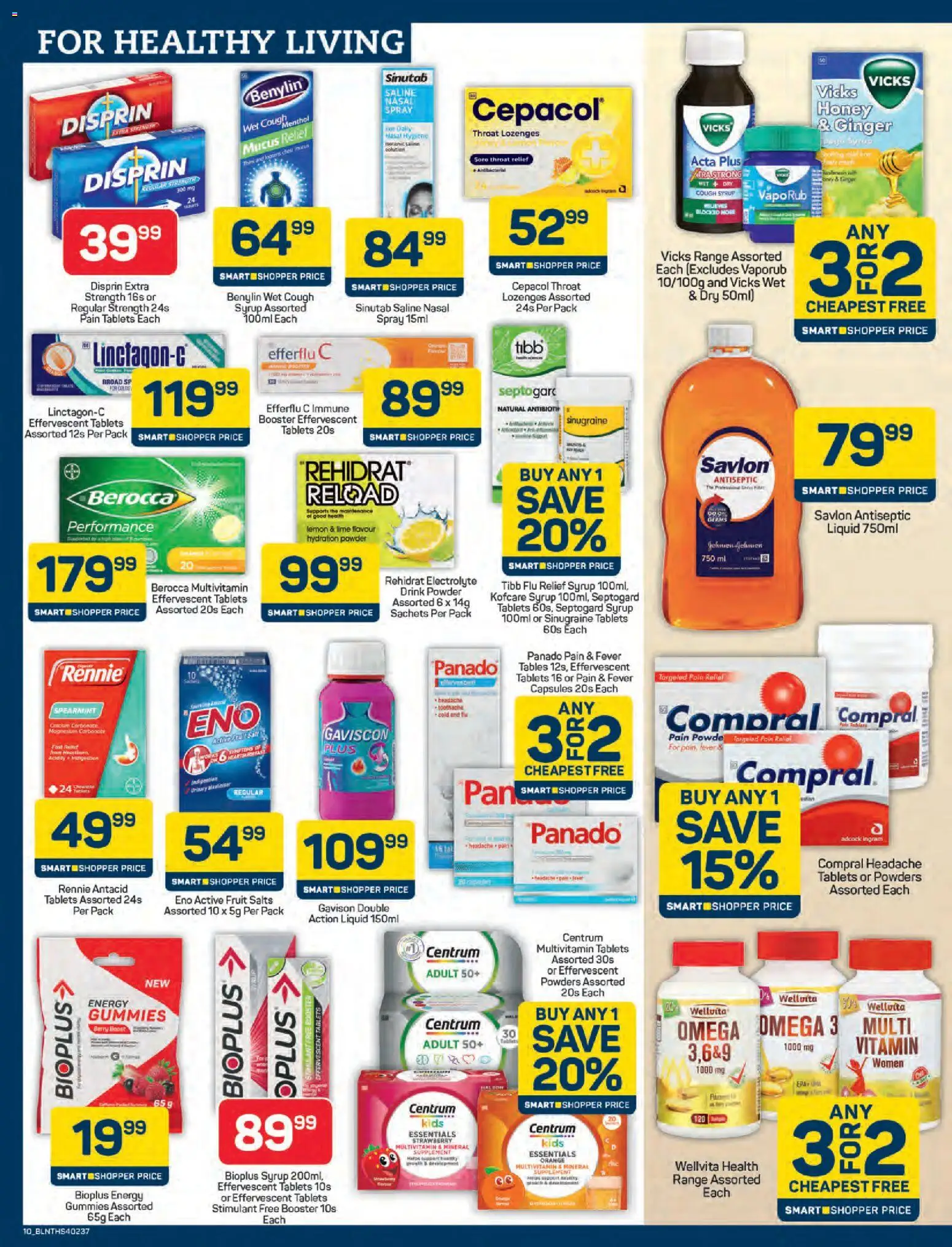New Pick n Pay catalogue – valid from 24.04.2026 | Page: 10 | Products: Lozenges, Salt, Lemon, Lime