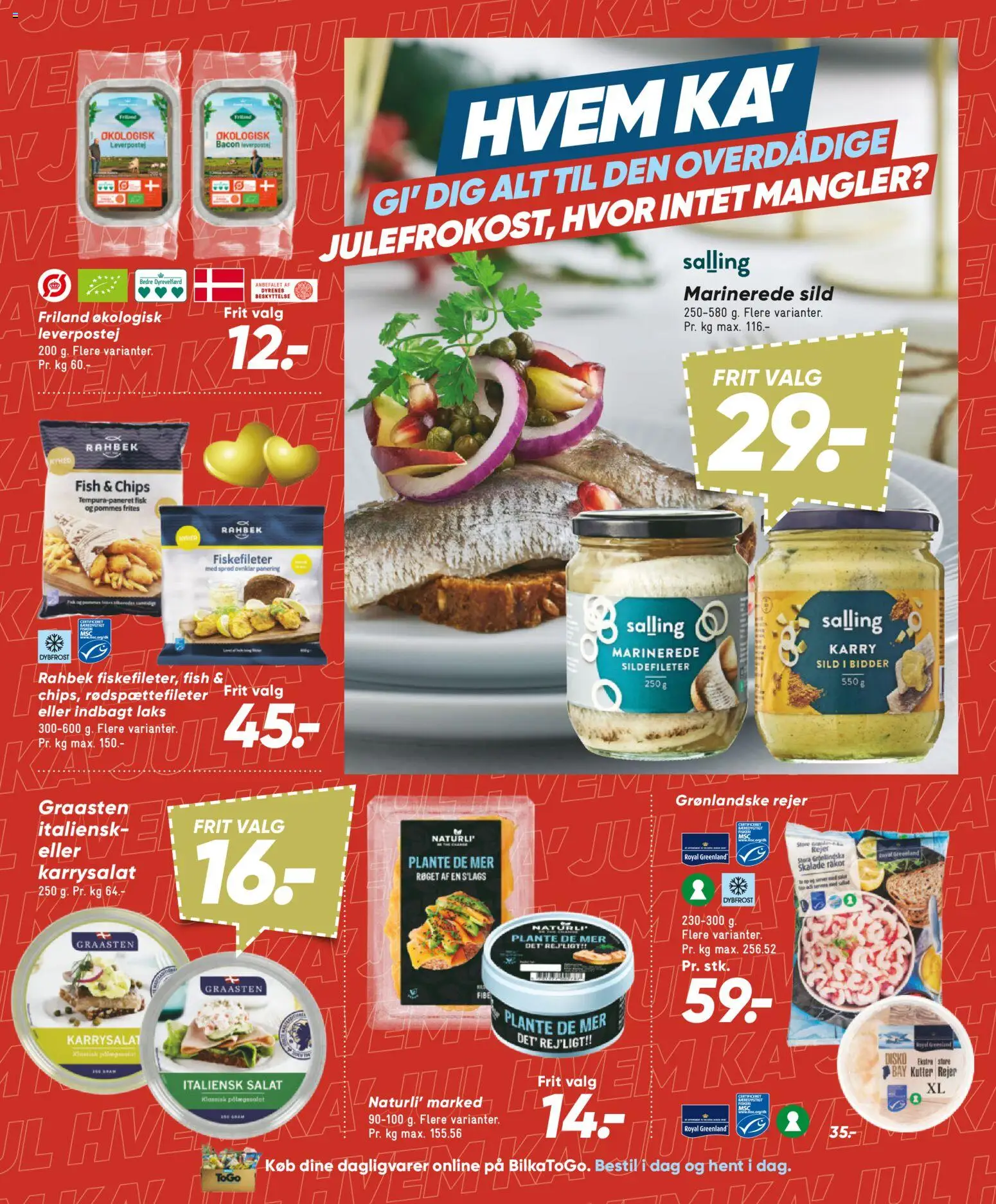 Bilka tilbudsavis – gyldig fra 31.10.2025 | Side: 35 | Produkter: Salat, Sild, Italiensk salat, Karrysalat