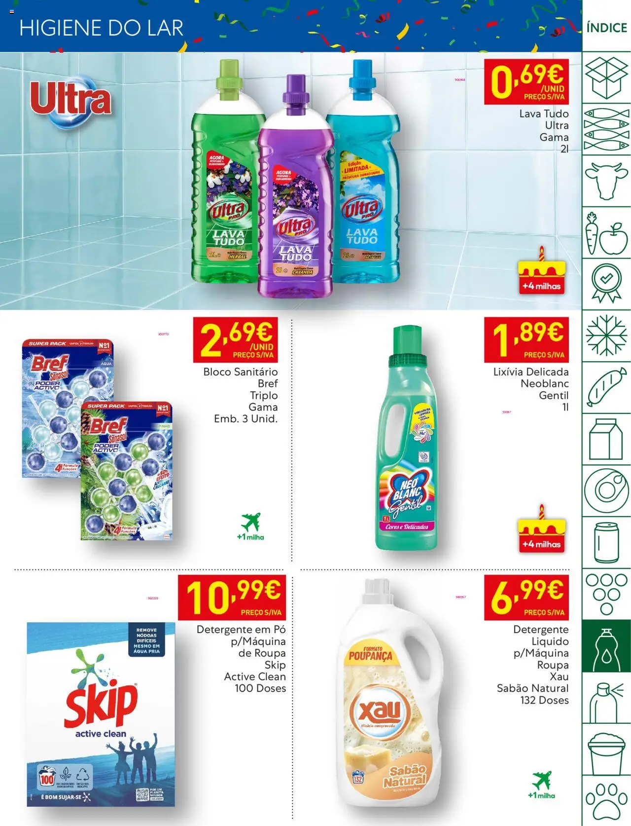 Recheio folheto │ válido de 21.10.2025 | Página: 39 | Produtos: Agua, Pó, Sabão, Detergente