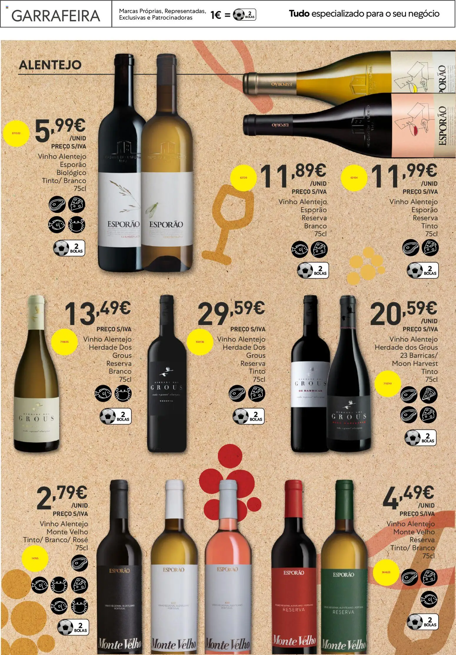 Recheio Horeca │ válido de 24.03.2026 | Página: 31 | Produtos: Vinho