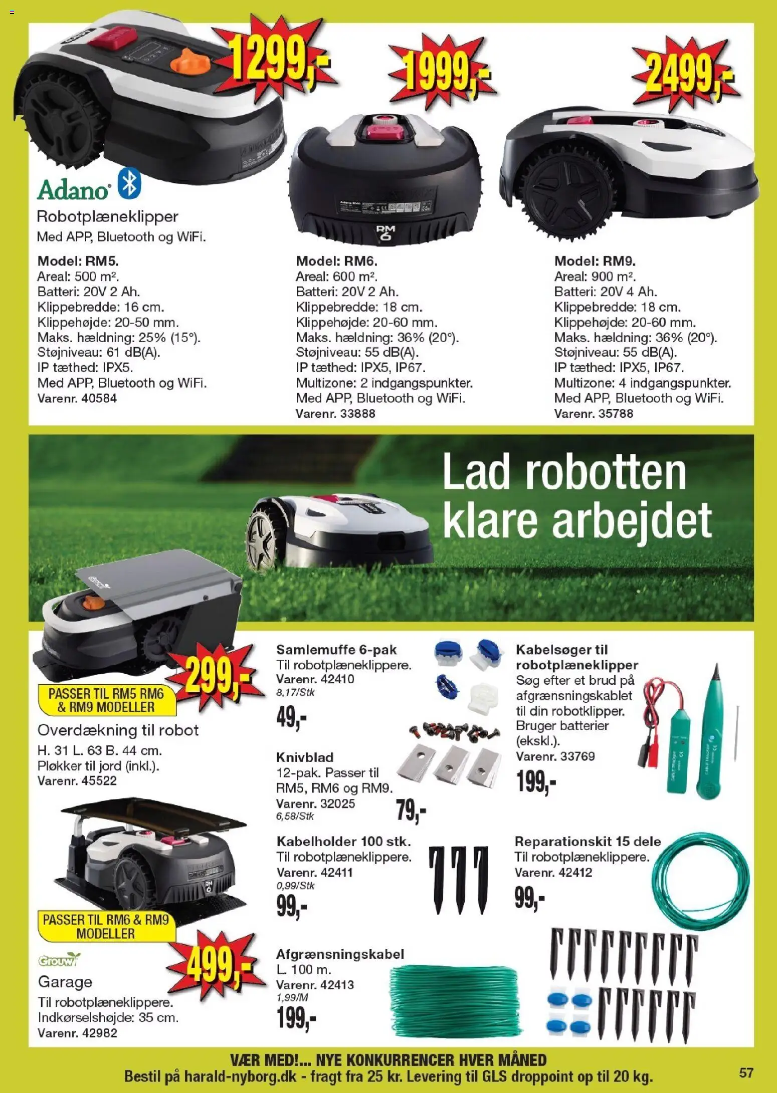 Harald Nyborg tilbudsavis – gyldig fra 09.04.2026 | Side: 61 | Produkter: Robot, Batterier, Batteri