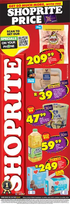 Shoprite specials catalogue – valid from 23.04.2026