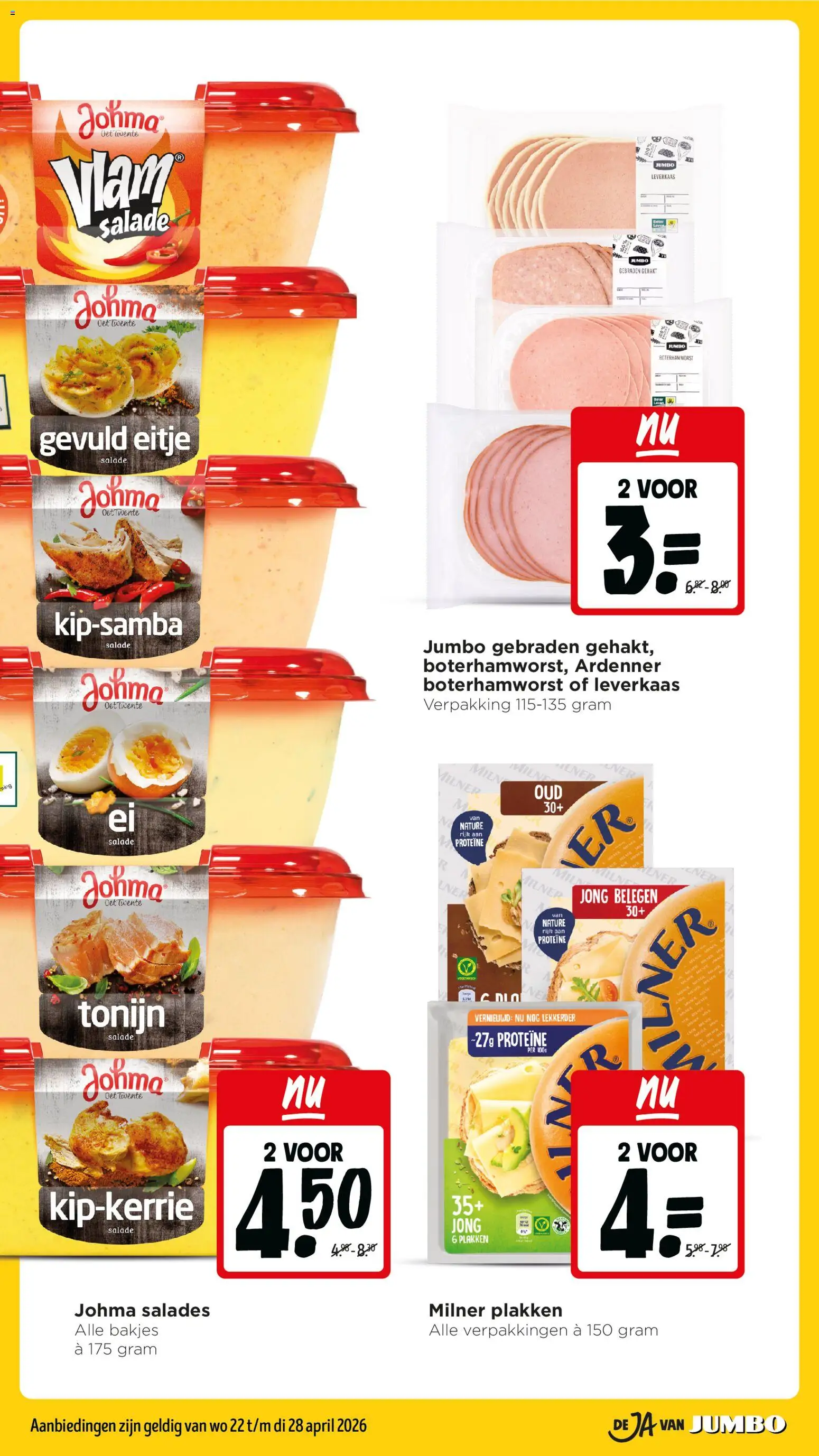 {H1} | Pagina: 4 | Producten: Gehakt, Salades, Worst, Tonijn