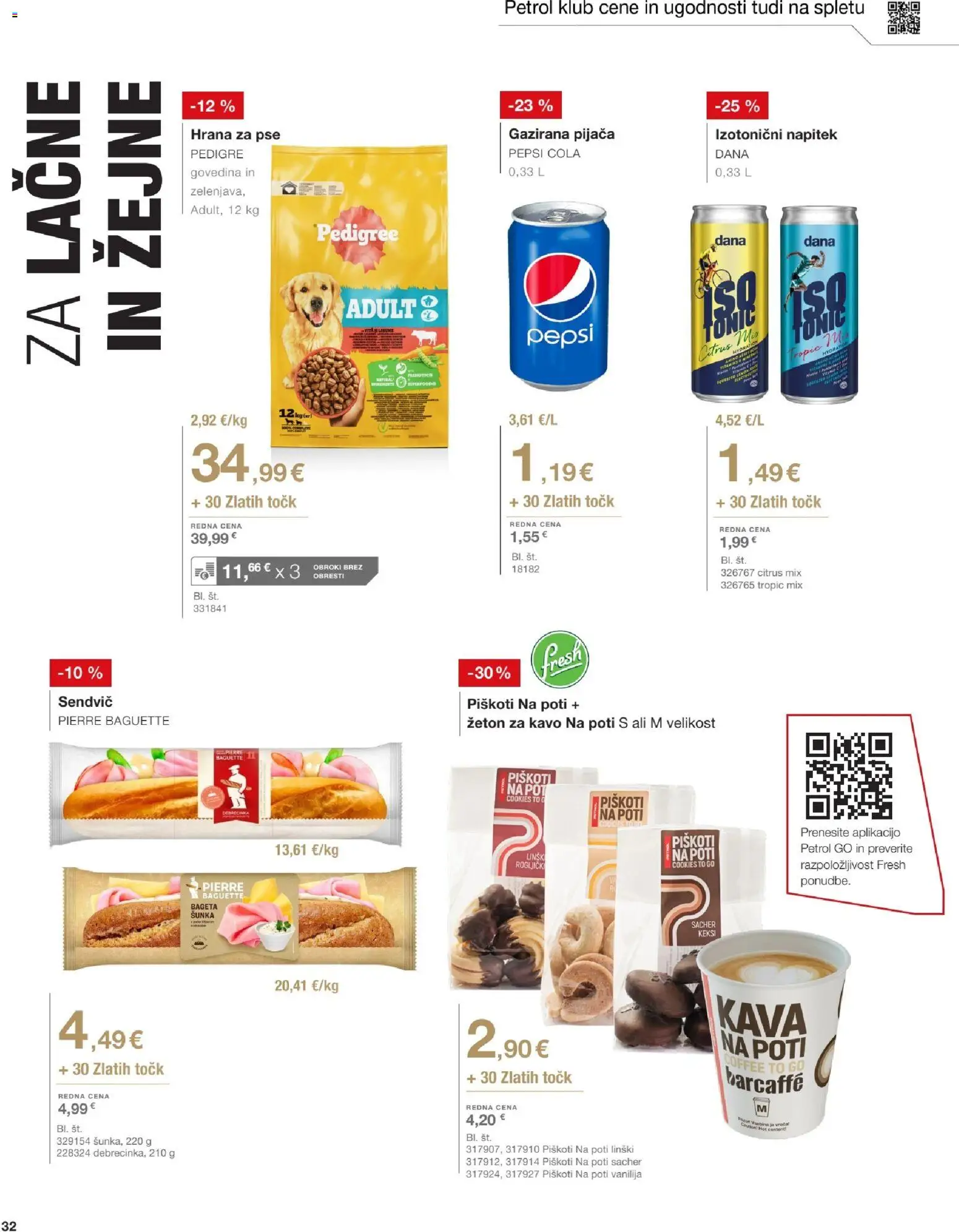 Novi Petrol katalog ponudbe – veljaven od 02.12.2025 | Stran: 32