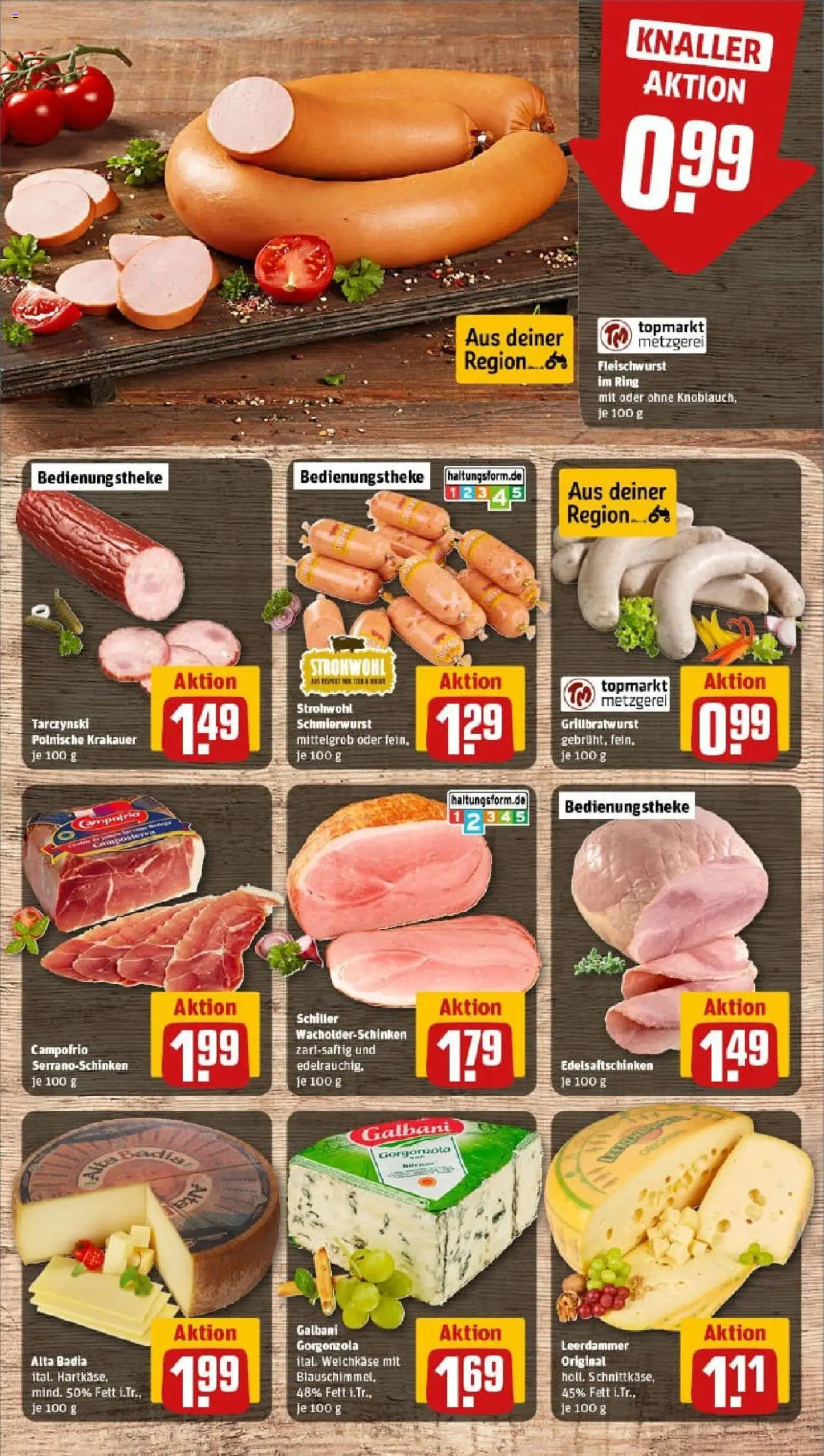 Rewe prospekt Oberwesel	 - gültig ab dem 27.07.2025 | Seite: 13 | Produkte: Leerdammer