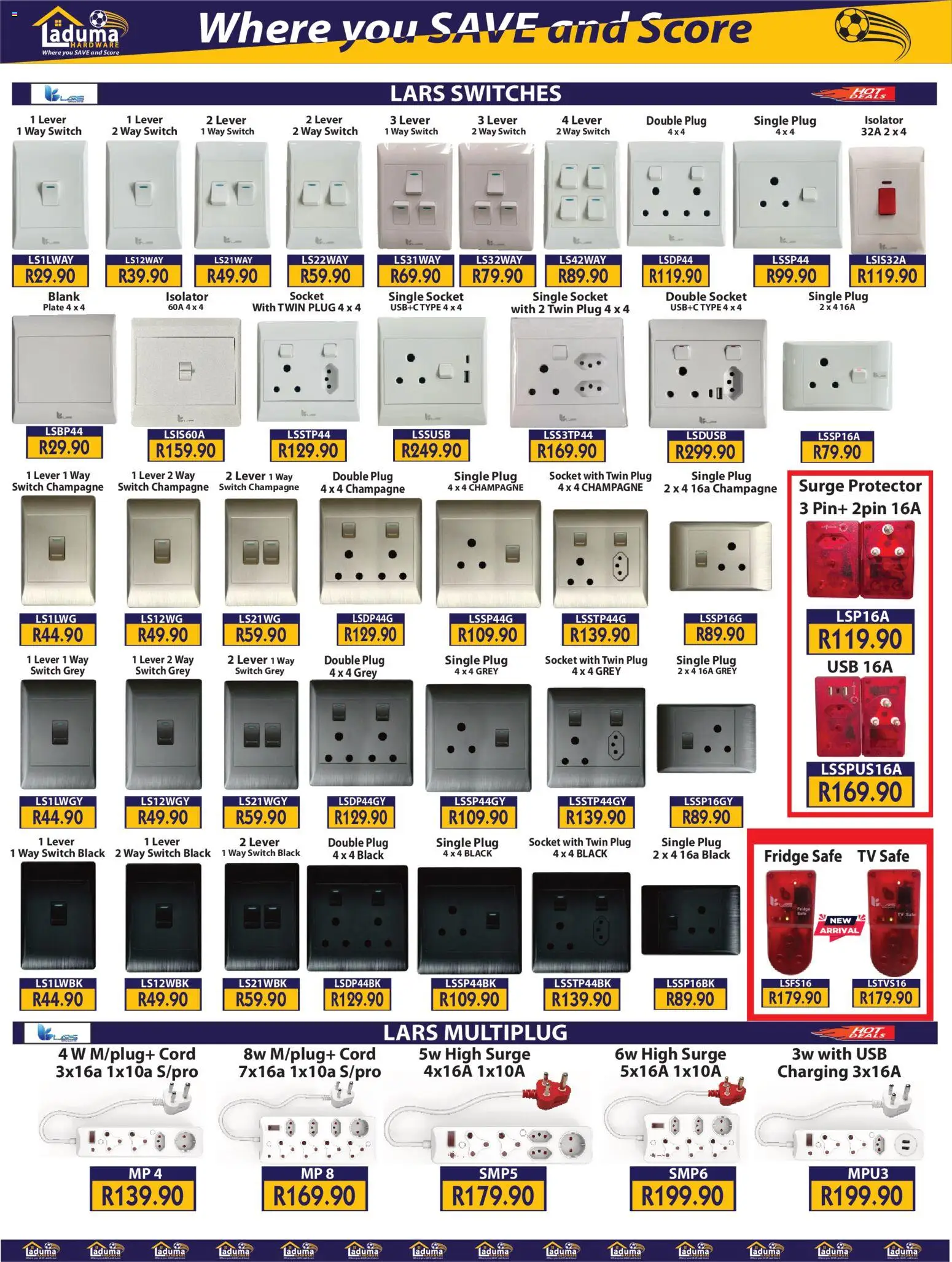 New Laduma Hardware catalogue – valid from 01.04.2026 | Page: 16