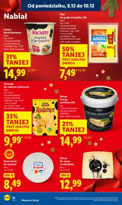 Pogląd oferty "Łaciate Masło klarowane, 500 g" - ważna od 08.12.2025 | Strona: 36