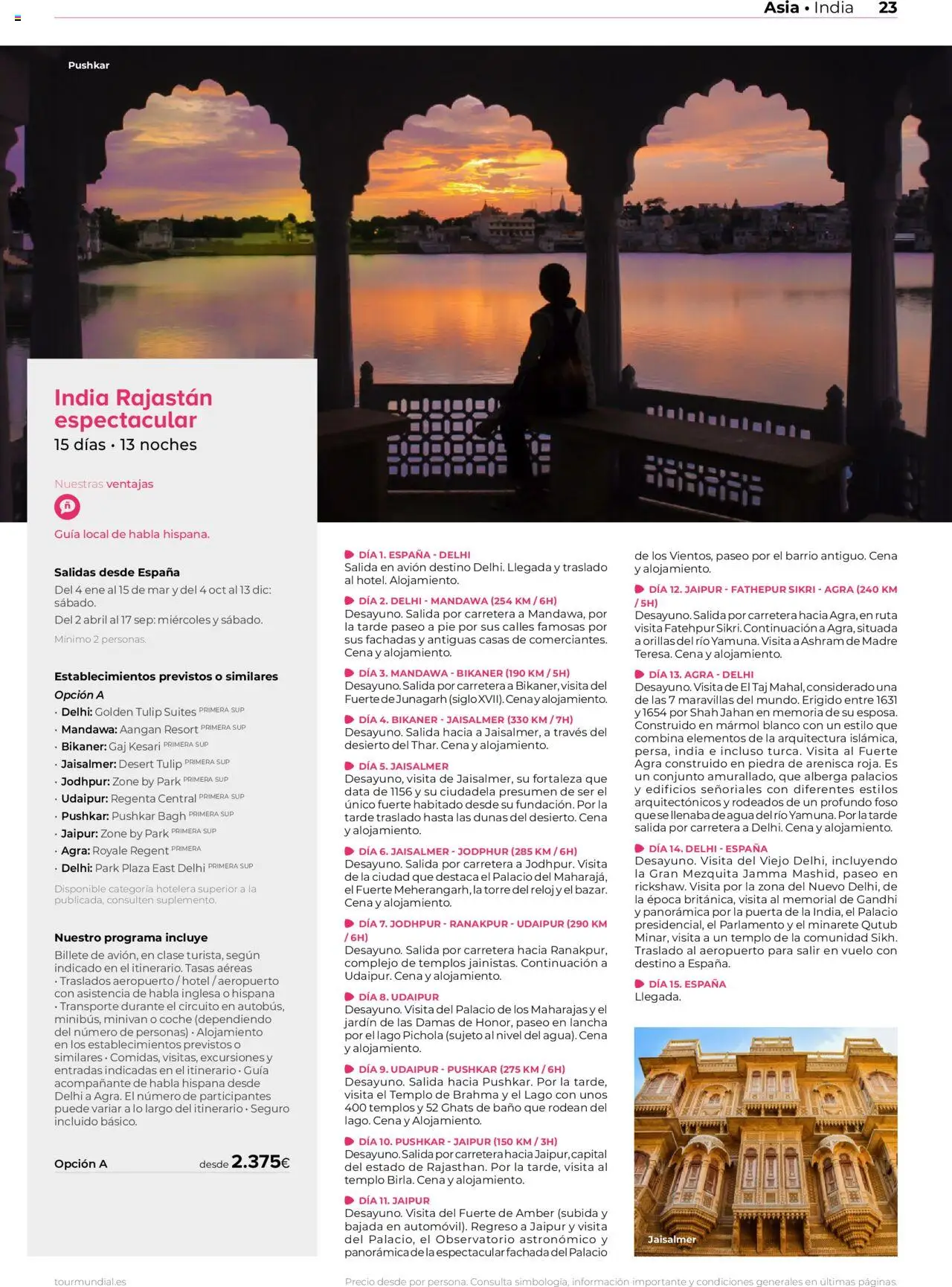 Viajes El Corte Inglés Asia y Oceanía │ válido desde el 01.01.2025 | Página: 23 | Productos: Reloj, Baño